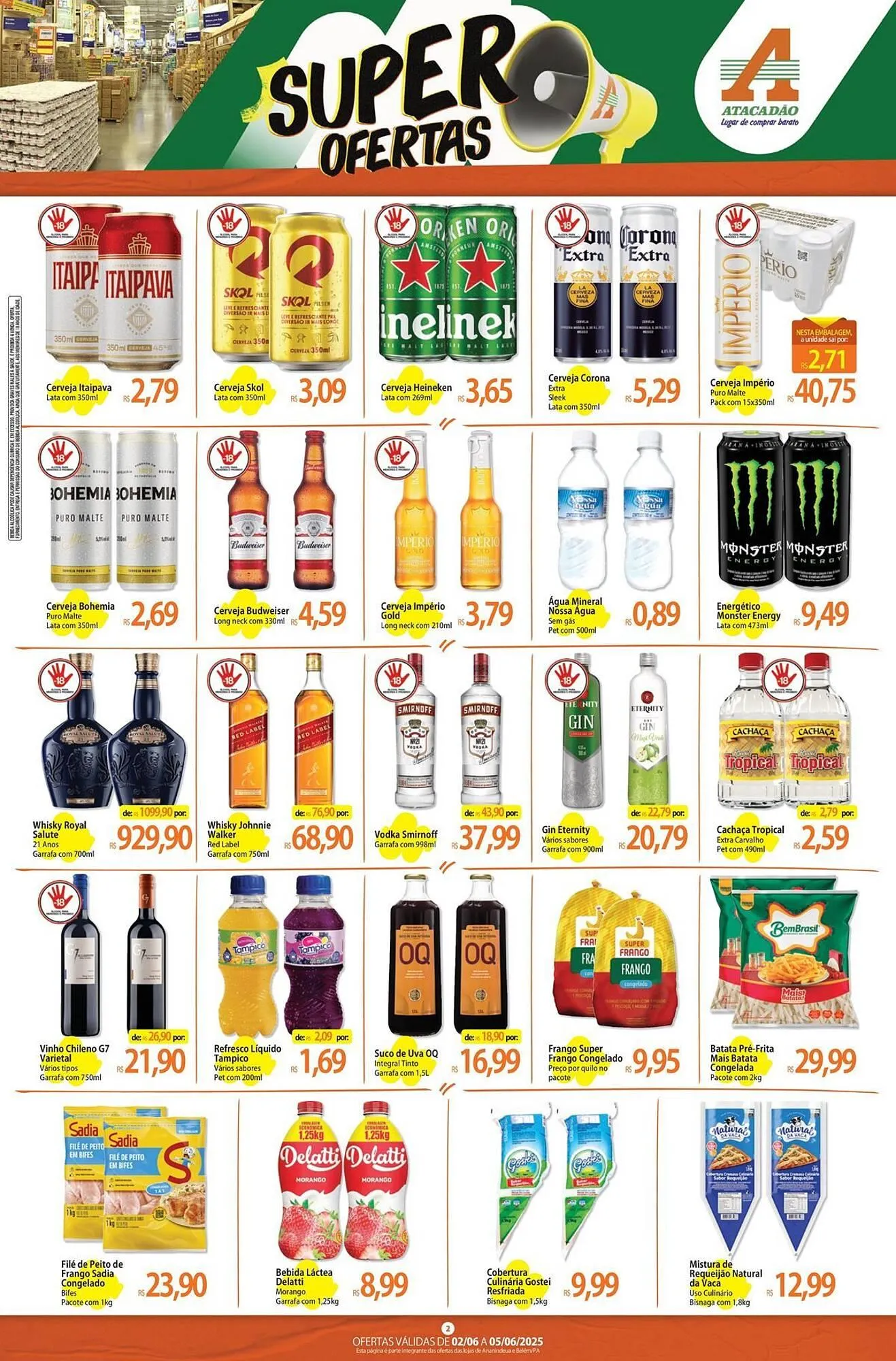 Encarte de Catálogo Atacadão 3 de junho até 5 de junho 2025 - Pagina 2