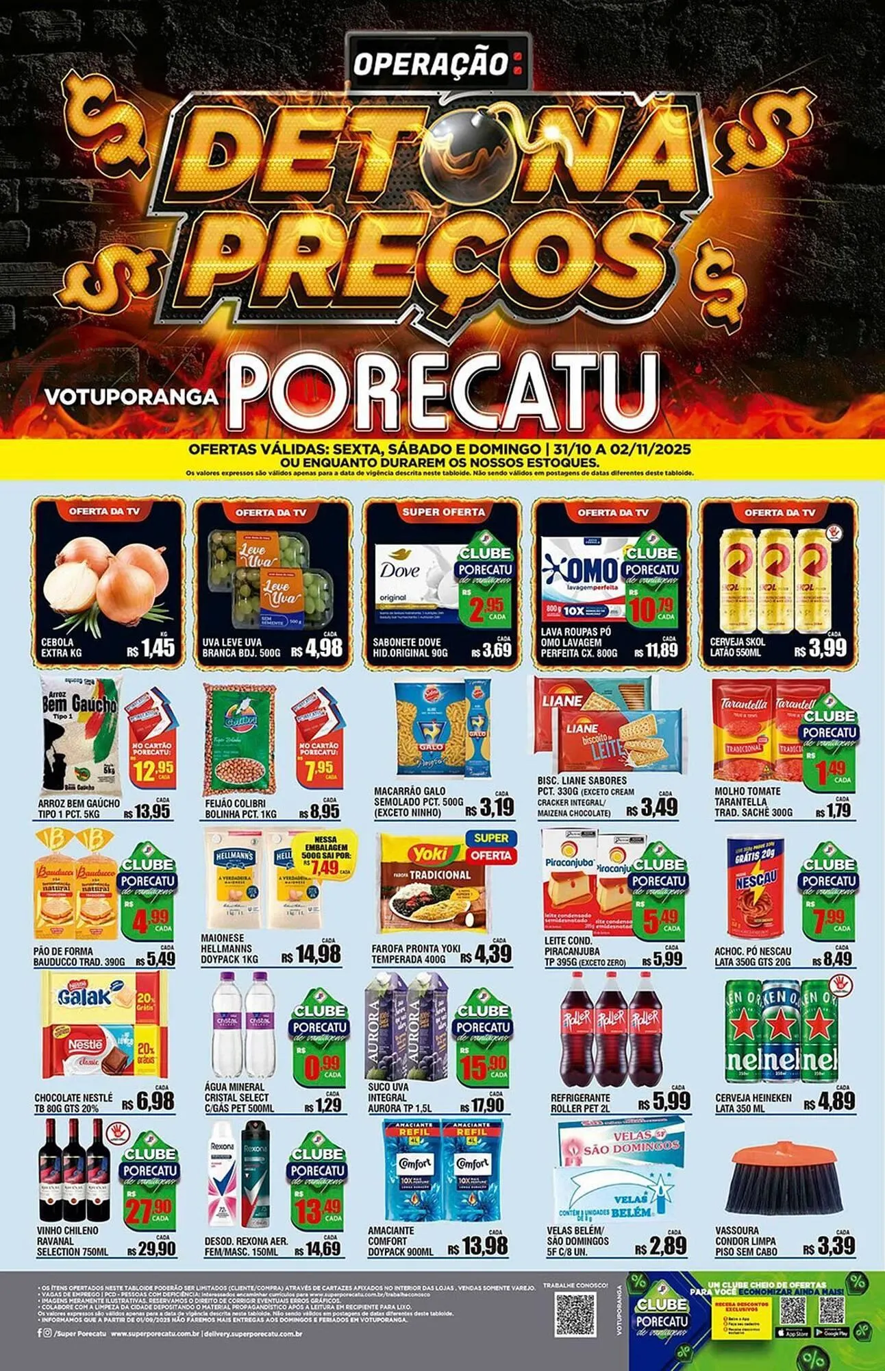 Encarte de Catálogo Supermercado Porecatu 31 de outubro até 2 de novembro 2025 - Pagina 2