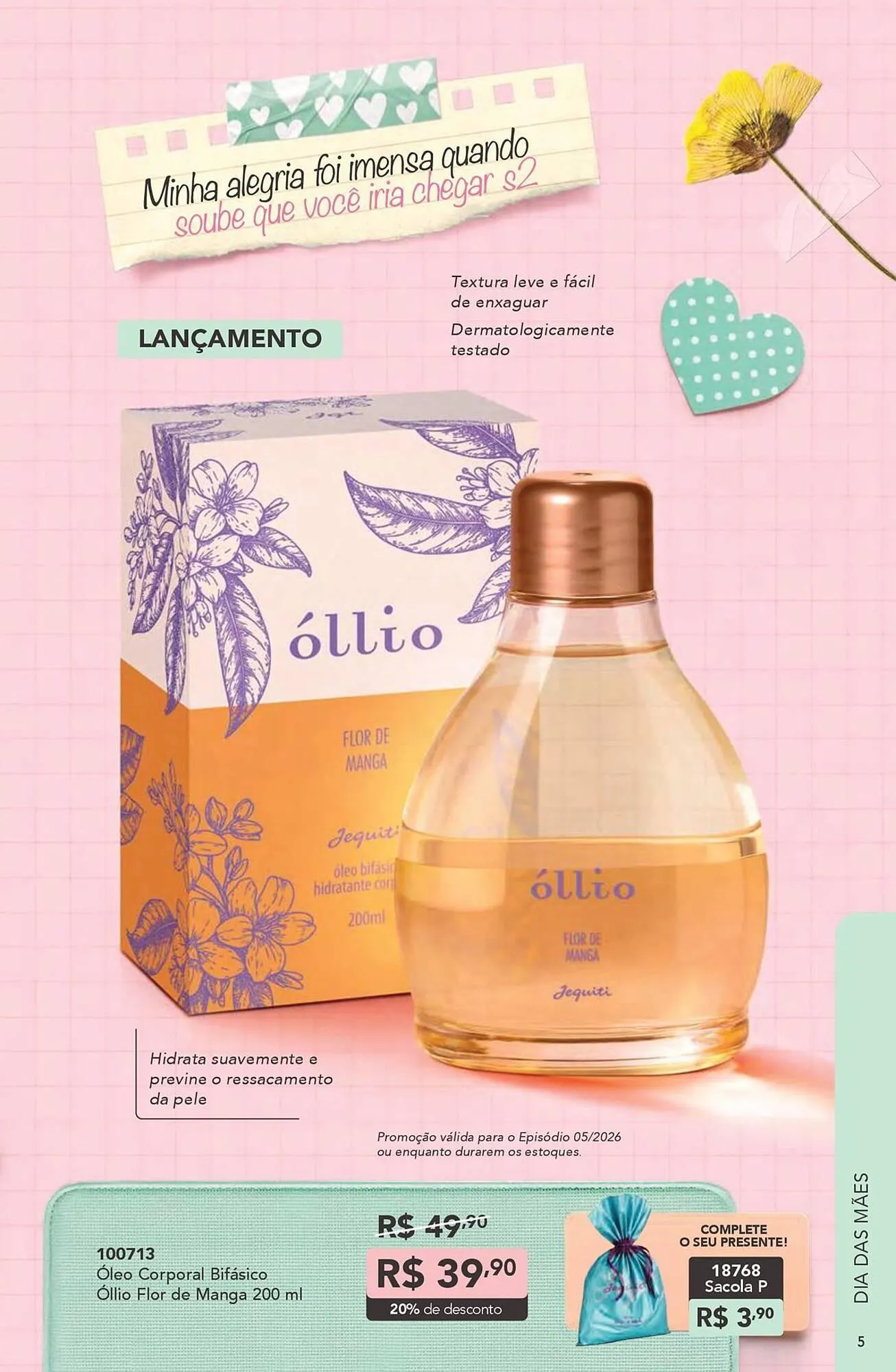 Encarte de Catálogo Jequiti 1 de maio até 31 de maio 2026 - Pagina 5