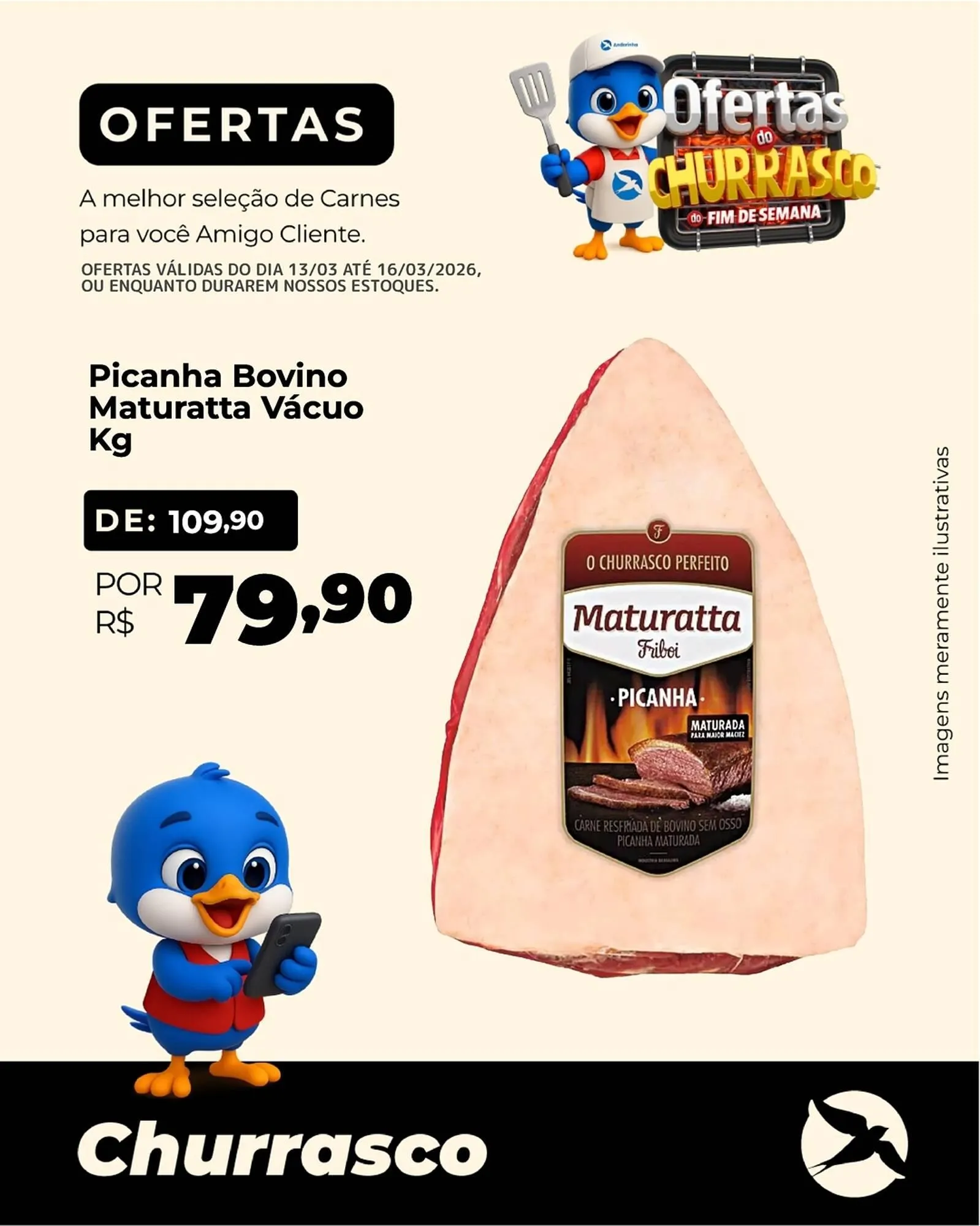 Encarte de Folheto Andorinha Hipermercado 14 de março até 16 de março 2026 - Pagina 2