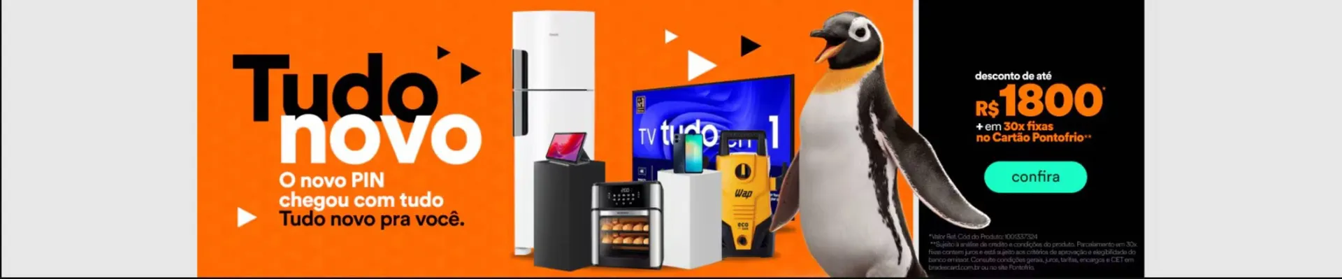 Encarte de Catálogo Pontofrio 24 de abril até 13 de maio 2025 - Pagina 1