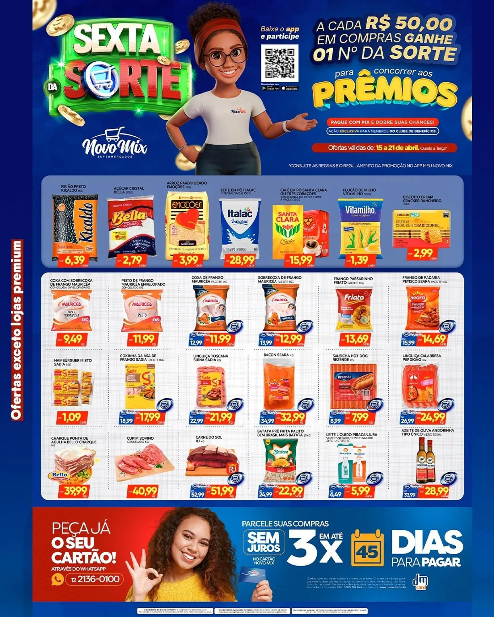 Encarte de Encarte Novo Mix 15 de abril até 21 de abril 2026 - Pagina 2