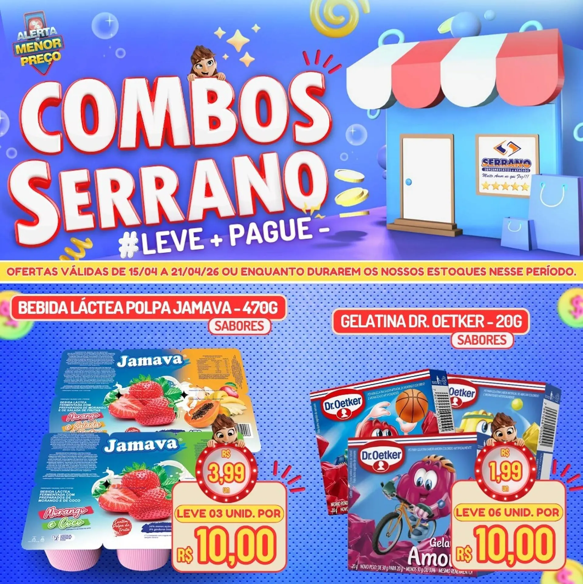 Encarte de Catálogo Serrano Supermercado 15 de abril até 21 de abril 2026 - Pagina 5