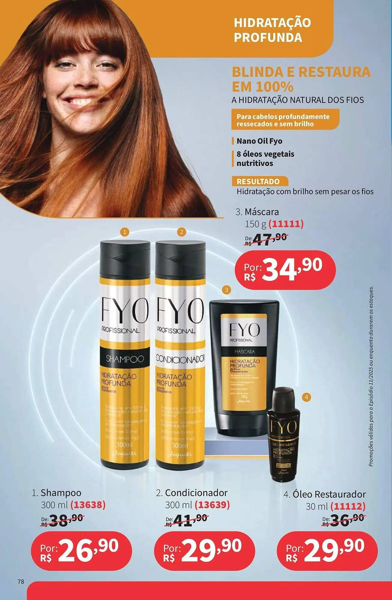 Encarte de Catálogo Jequiti 1 de novembro até 30 de novembro 2025 - Pagina 78