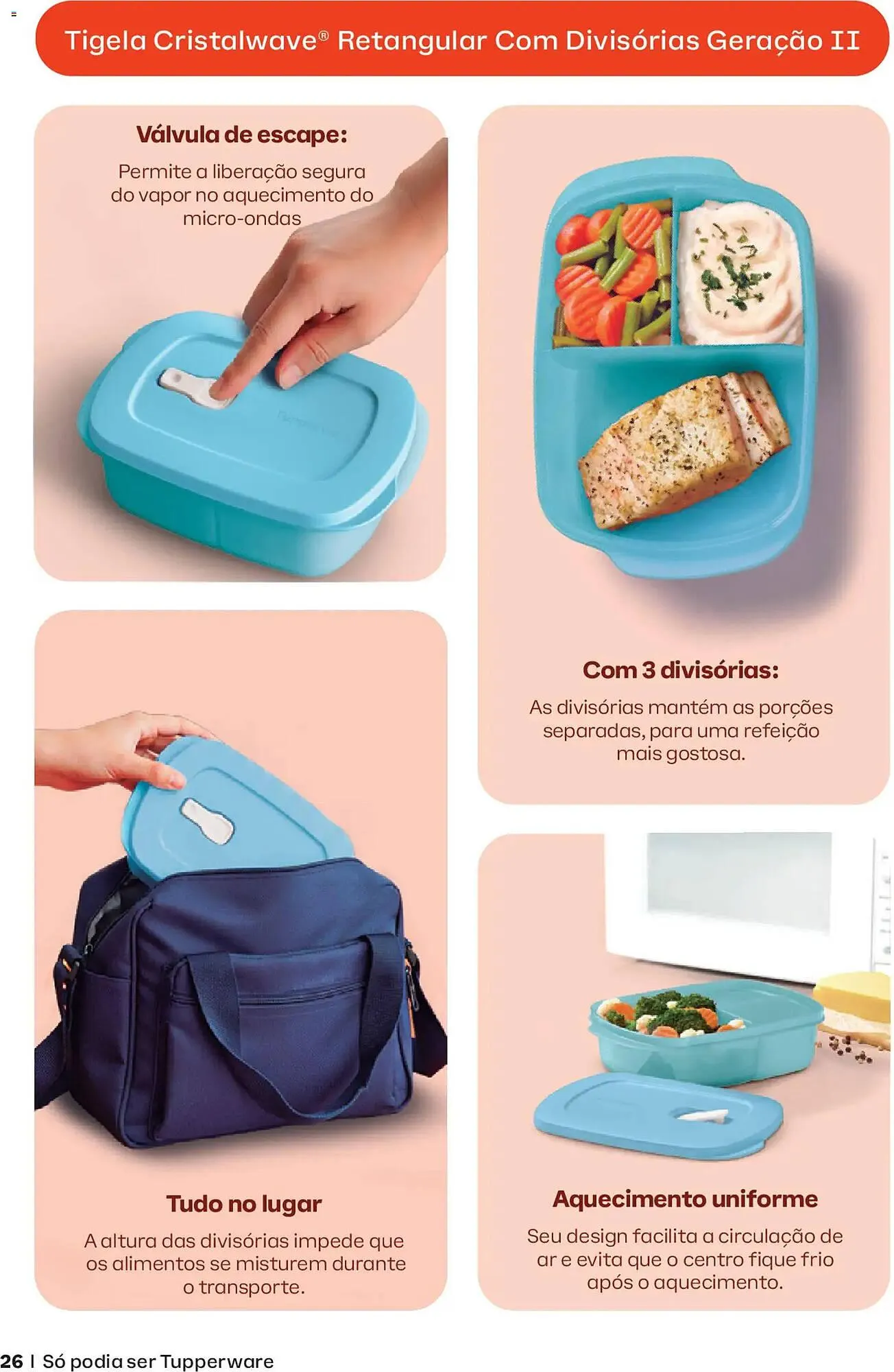 Encarte de Catálogo Tupperware 1 de março até 1 de abril 2026 - Pagina 26