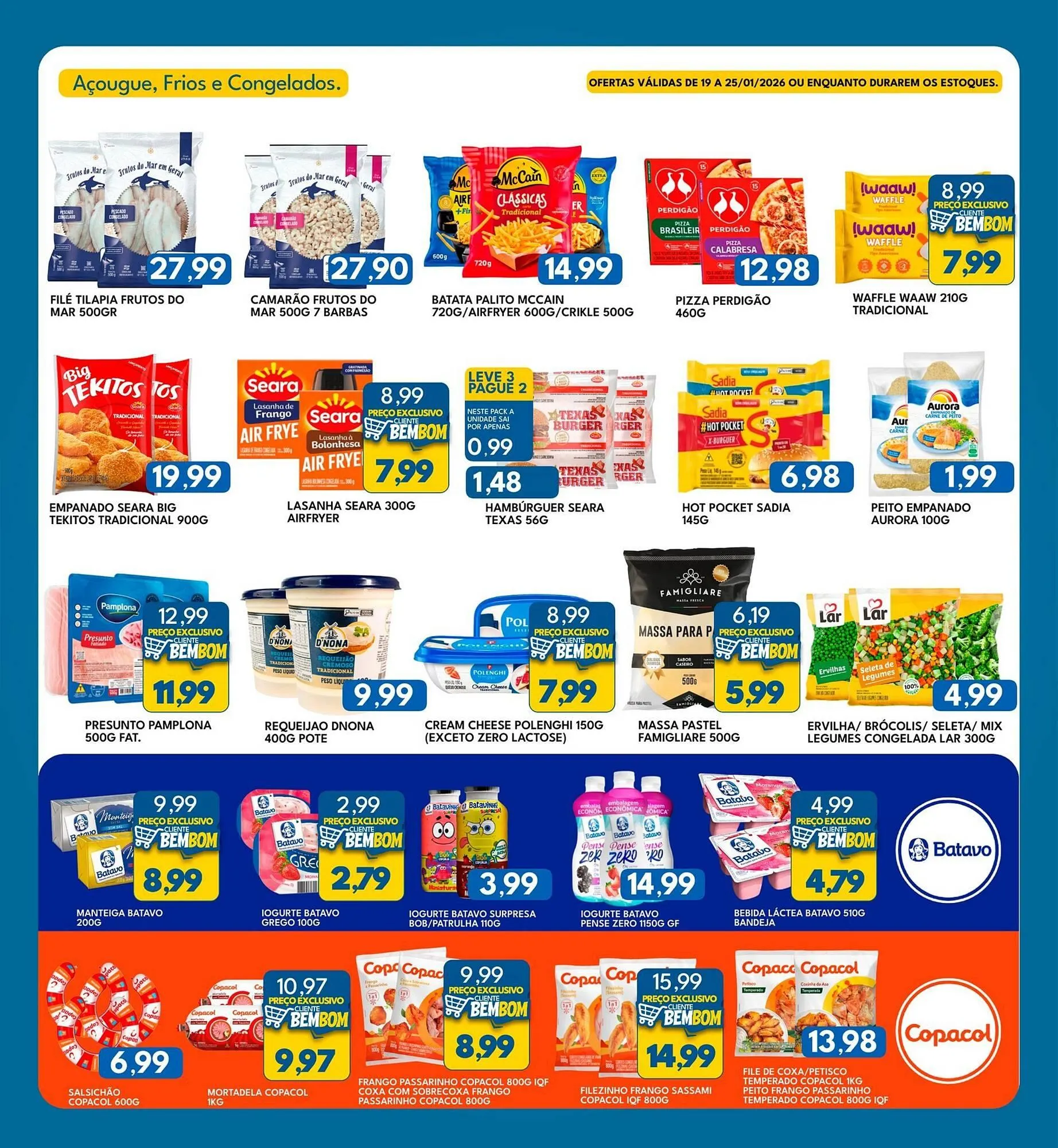 Encarte de Catálogo Rancho Bom Supermercados 19 de janeiro até 25 de janeiro 2026 - Pagina 5