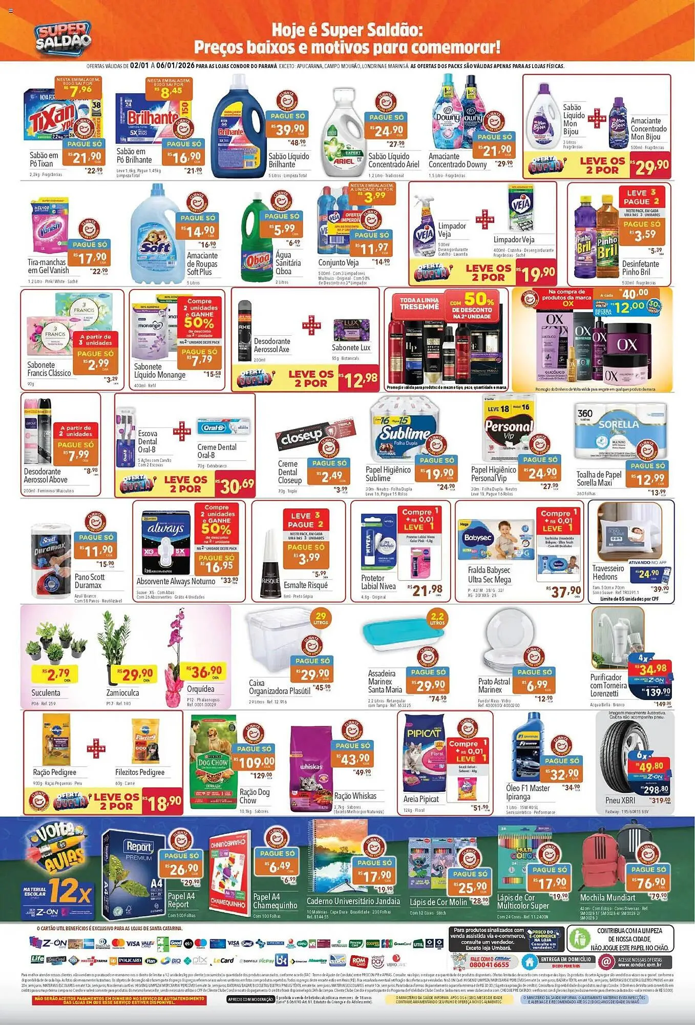 Encarte de Catálogo Supermercados Condor 3 de janeiro até 6 de janeiro 2026 - Pagina 4
