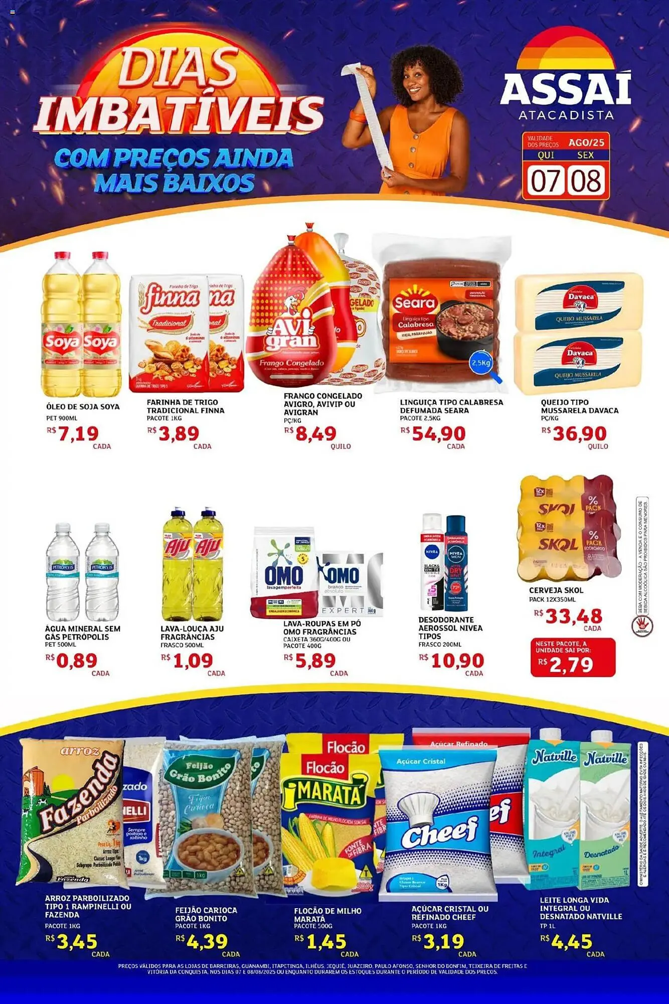 Encarte de Catálogo Assaí Atacadista 7 de agosto até 8 de agosto 2025 - Pagina 1