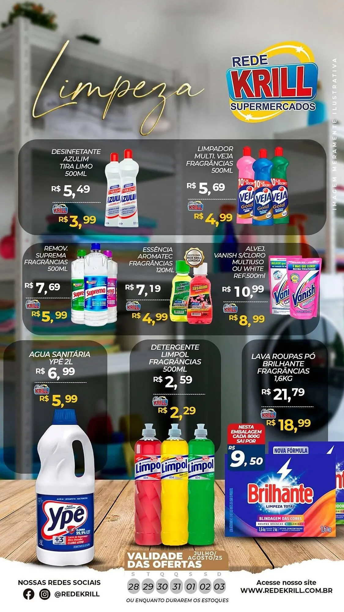 Encarte de Catálogo Rede Krill 28 de julho até 3 de agosto 2025 - Pagina 2