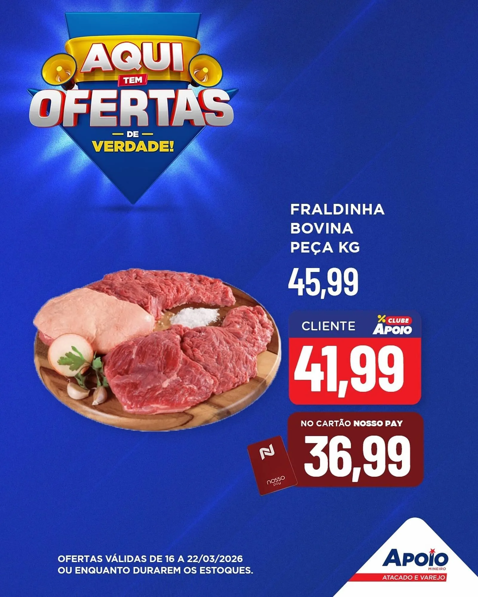 Encarte de Folheto Apoio Mineiro 16 de março até 22 de março 2026 - Pagina 1