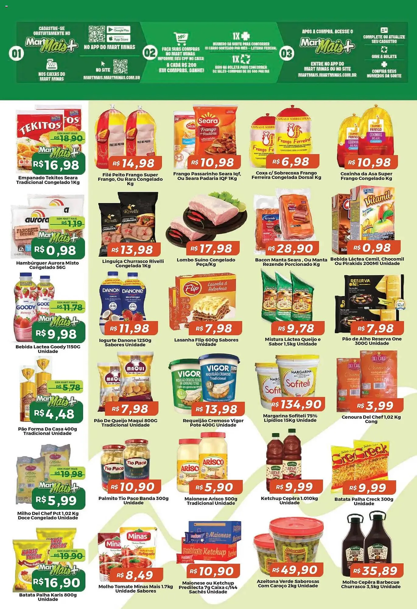 Encarte de Folheto Mart Minas 19 de março até 25 de março 2026 - Pagina 2