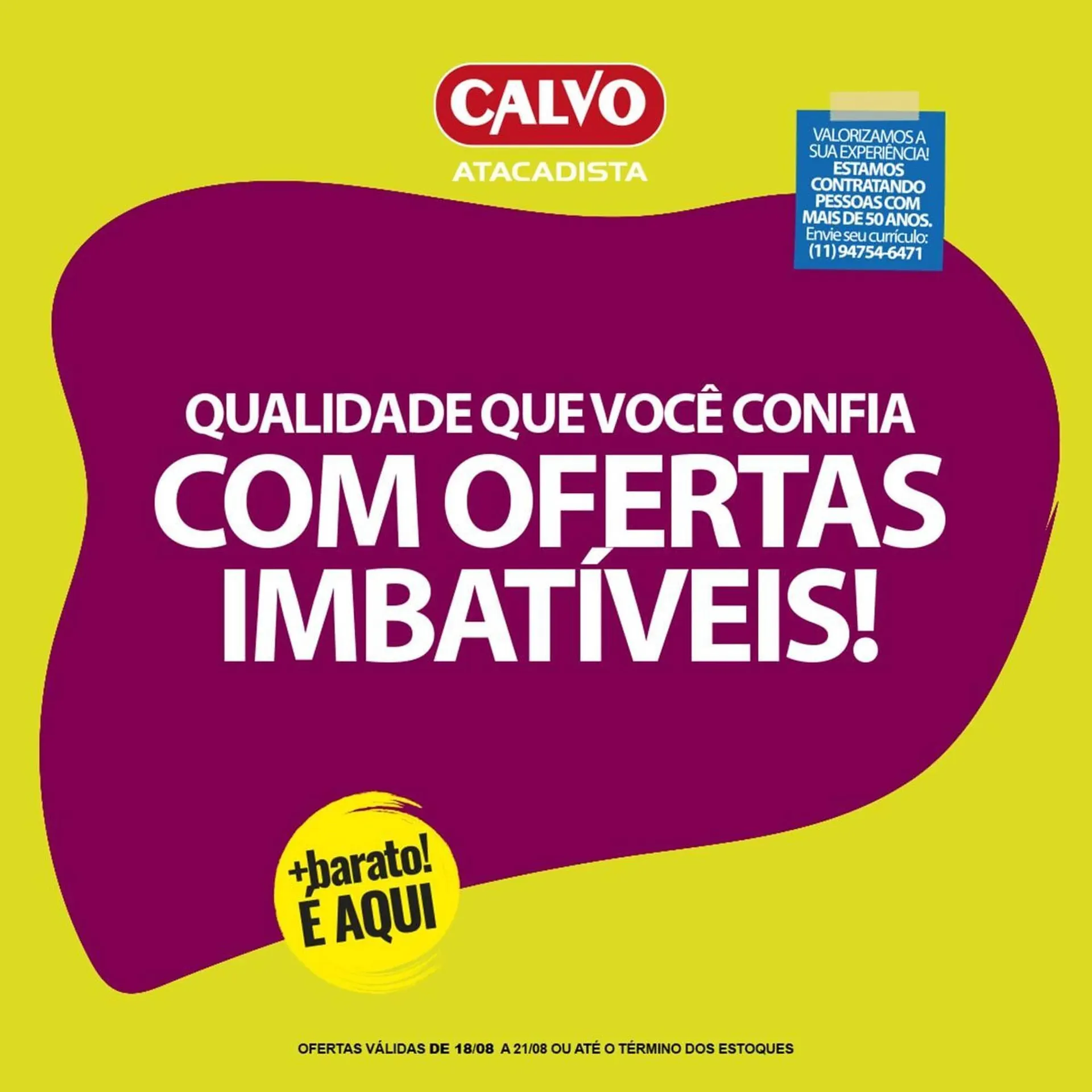 Encarte de Catálogo Calvo Atacadista 20 de agosto até 21 de agosto 2025 - Pagina 3