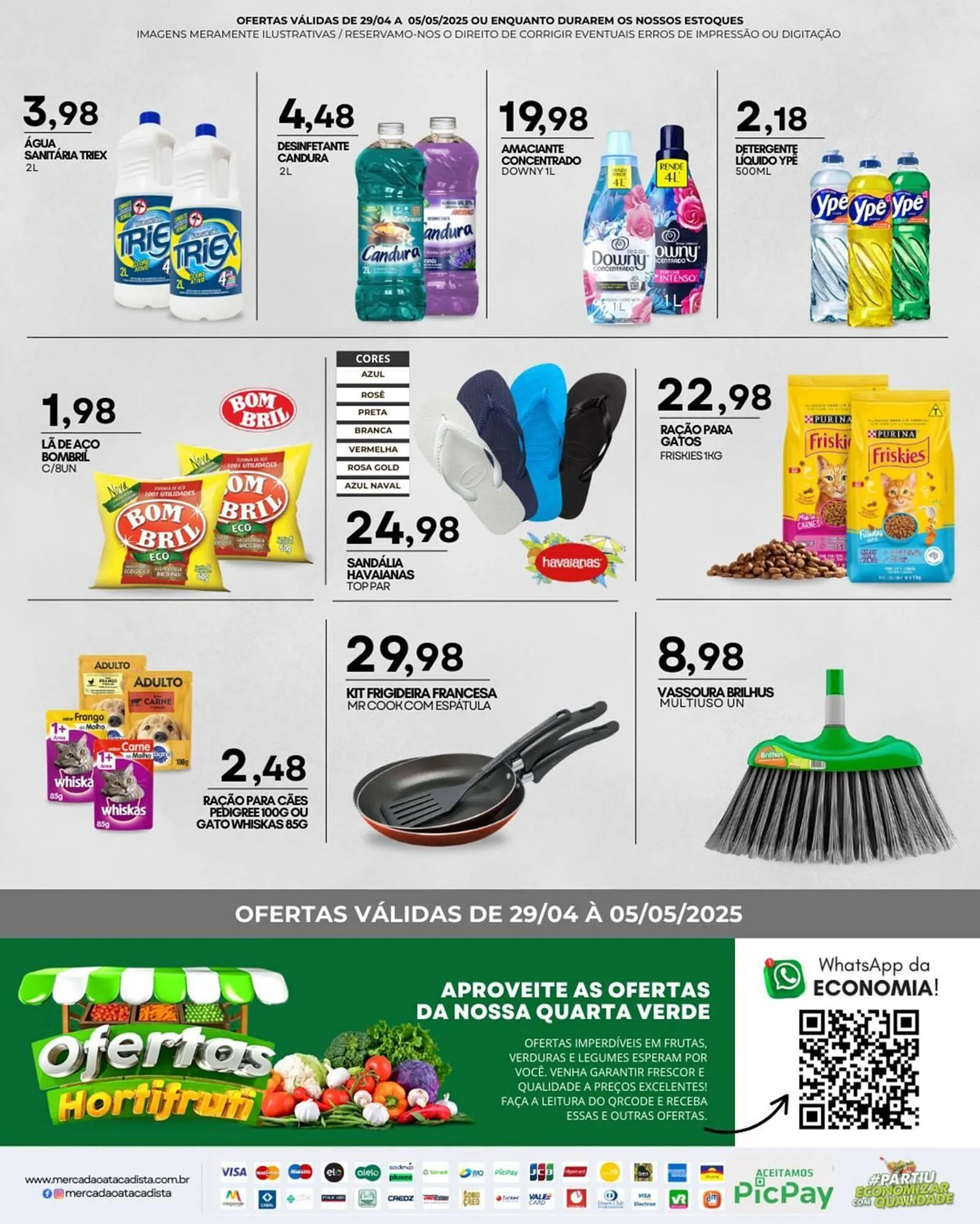 Encarte de Catálogo Mercadão Atacadista 29 de abril até 5 de maio 2025 - Pagina 11