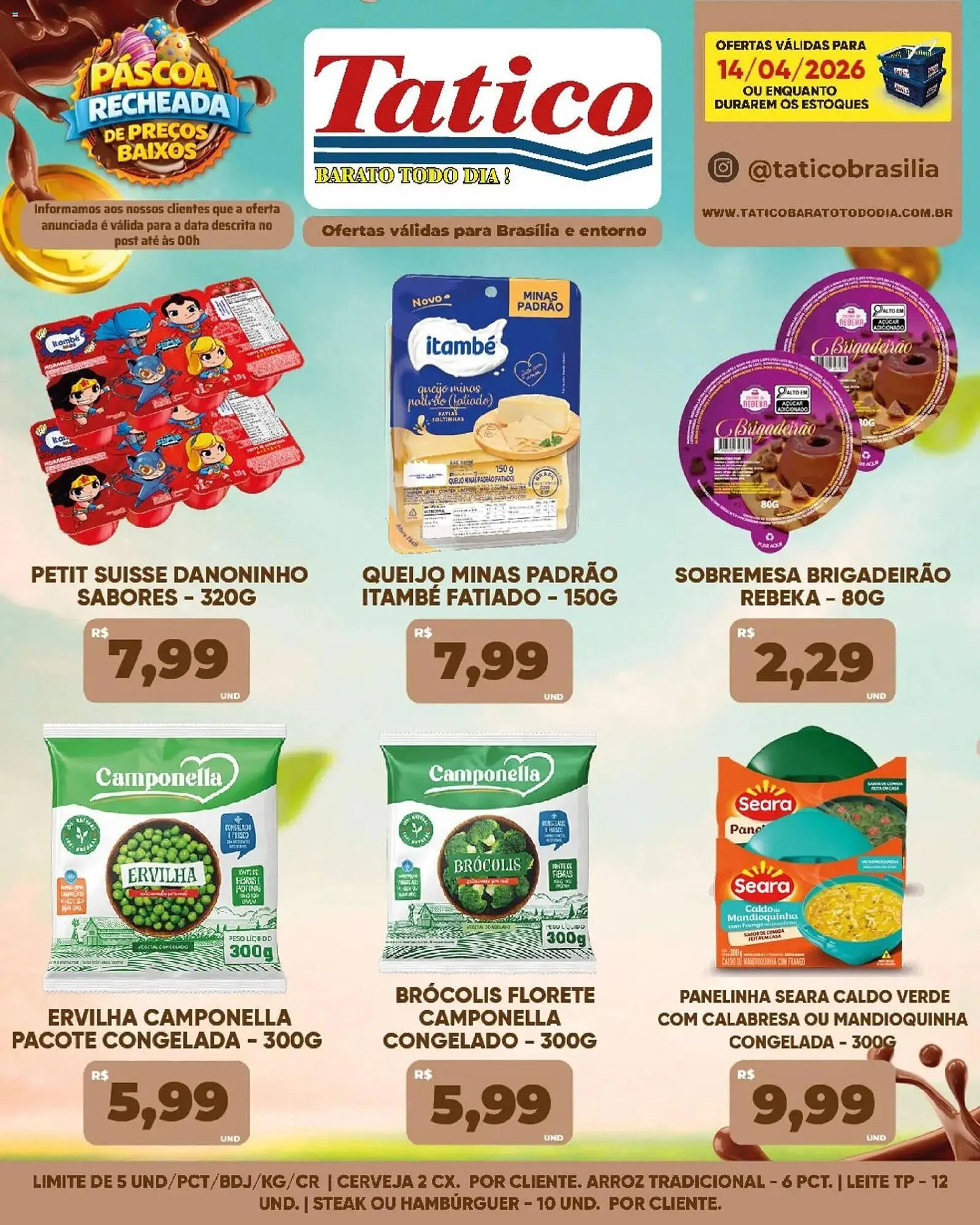 Encarte de Tabloide Tatico 14 de abril até 14 de abril 2026 - Pagina 3