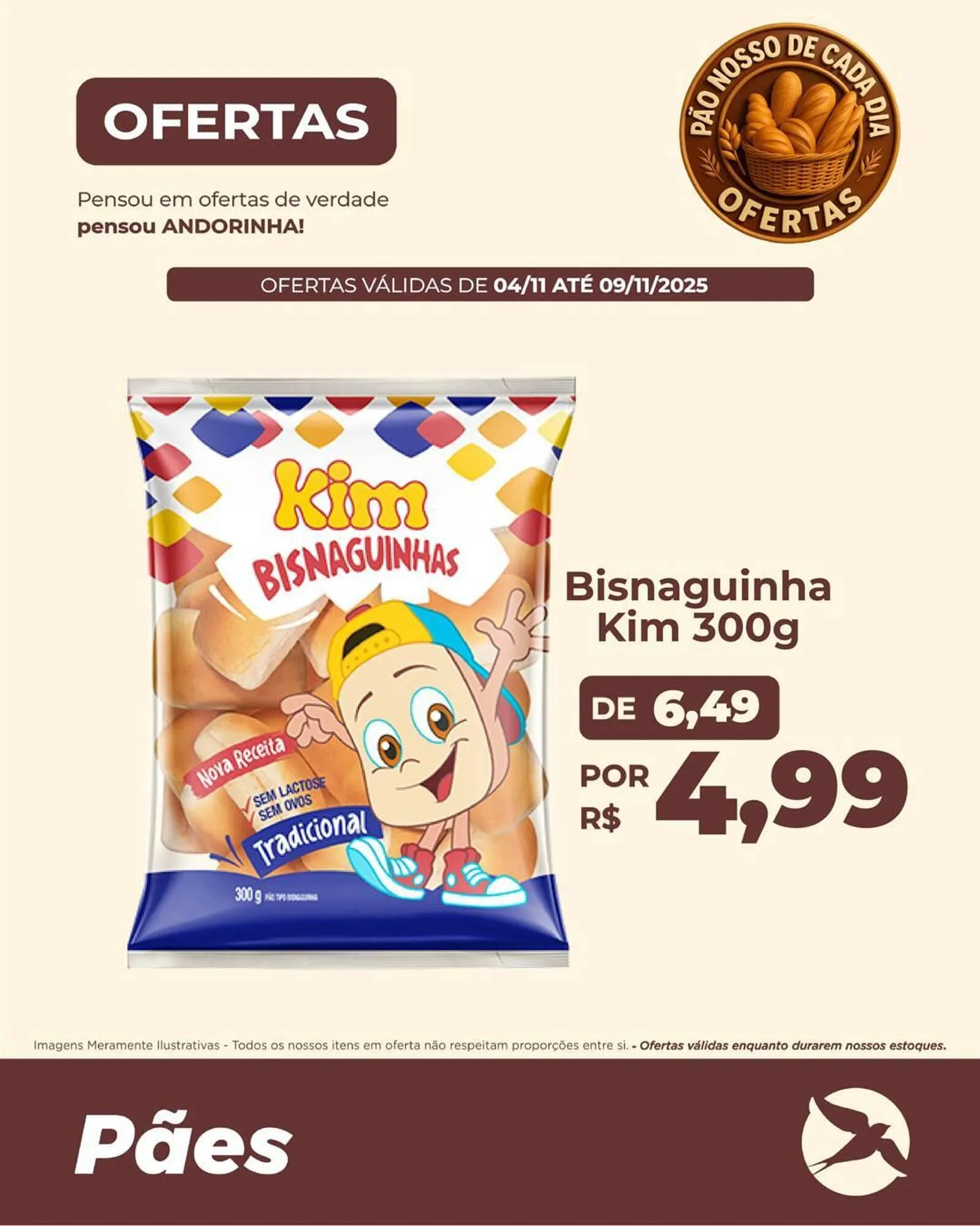 Encarte de Folheto Andorinha Hipermercado 4 de novembro até 9 de novembro 2025 - Pagina 1