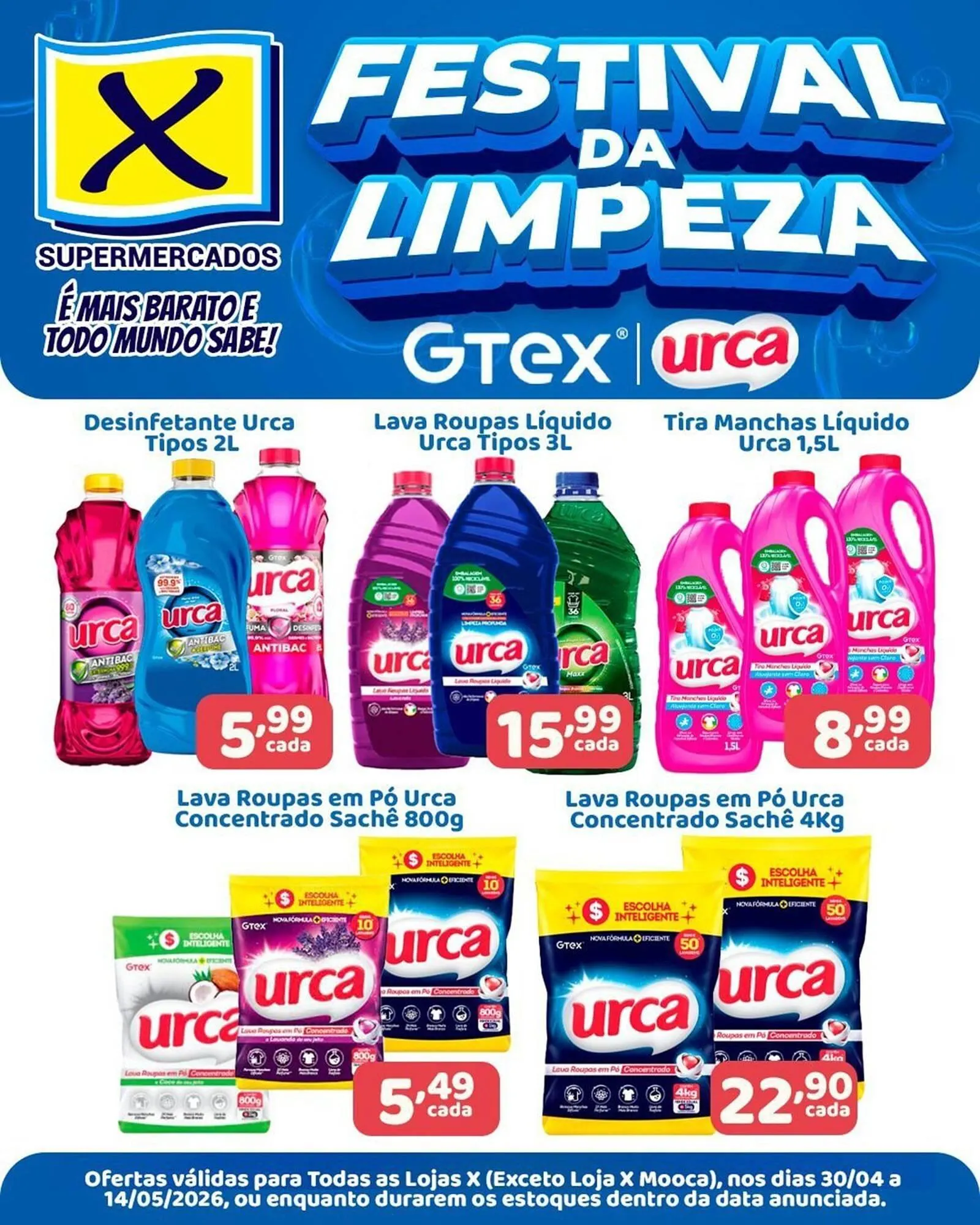 Encarte de Folheto X Supermercados 30 de abril até 14 de maio 2026 - Pagina 2