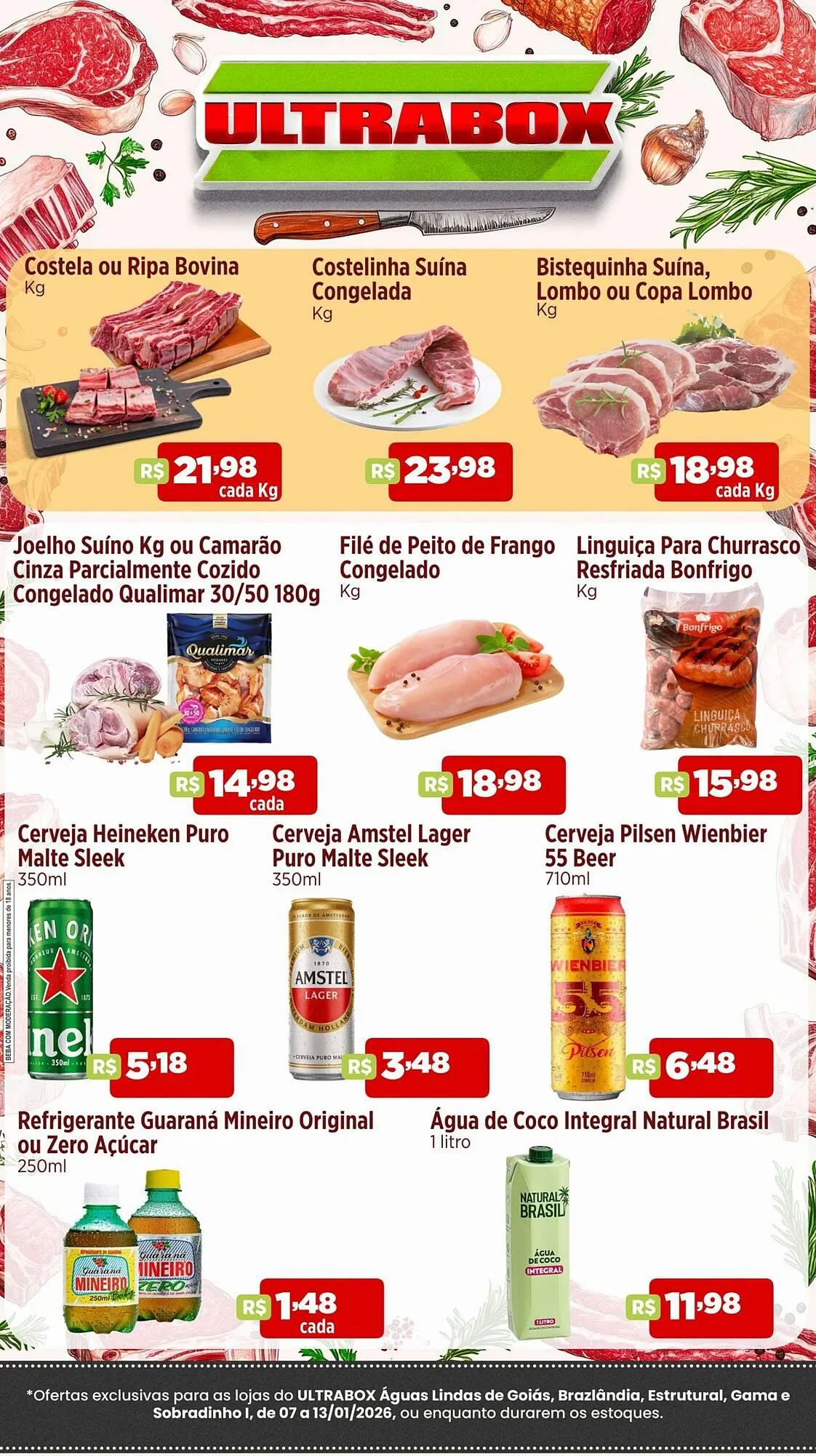 Encarte de Panfleto Ultrabox 7 de janeiro até 13 de janeiro 2026 - Pagina 1