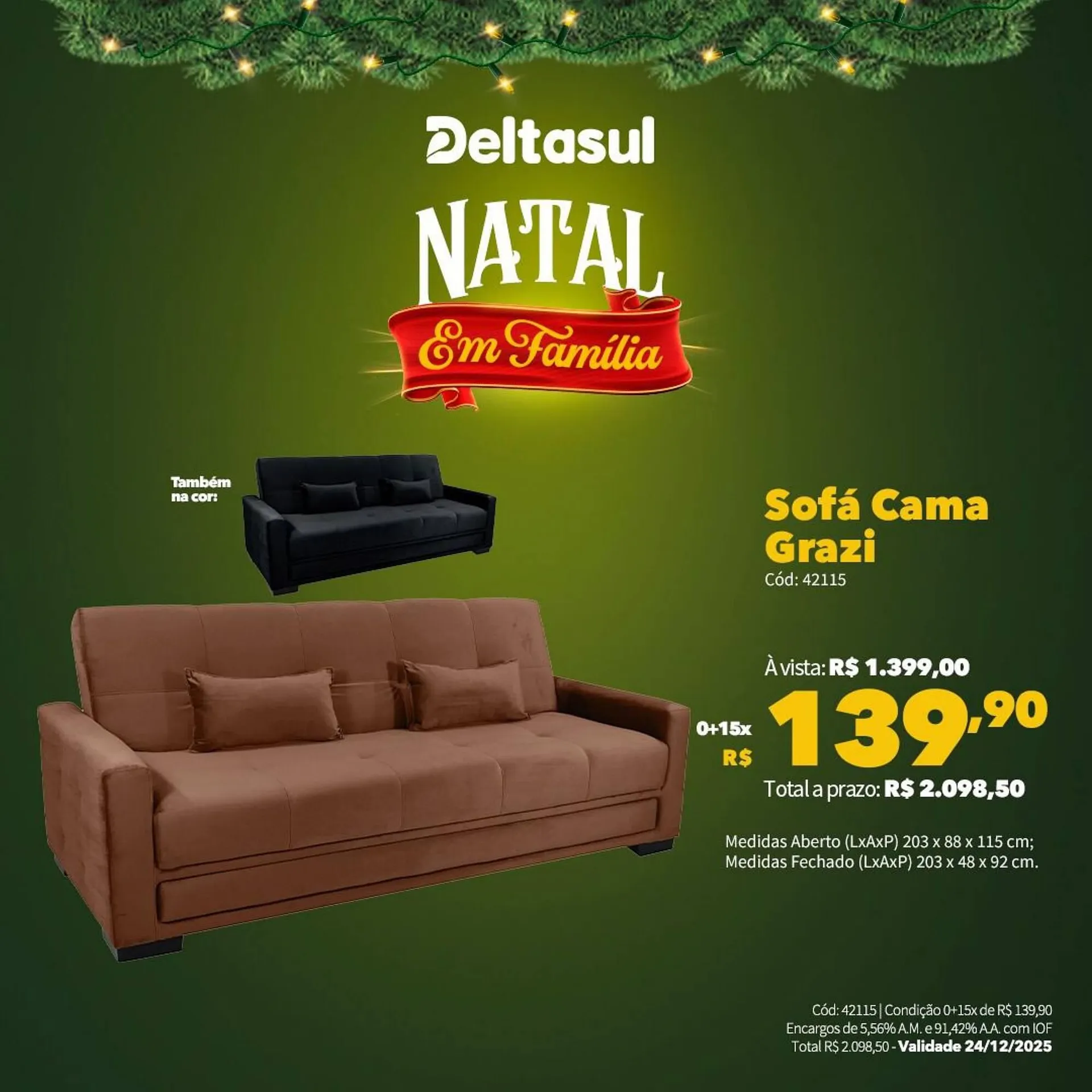 Encarte de Folheto Deltasul 1 de dezembro até 24 de dezembro 2025 - Pagina 6