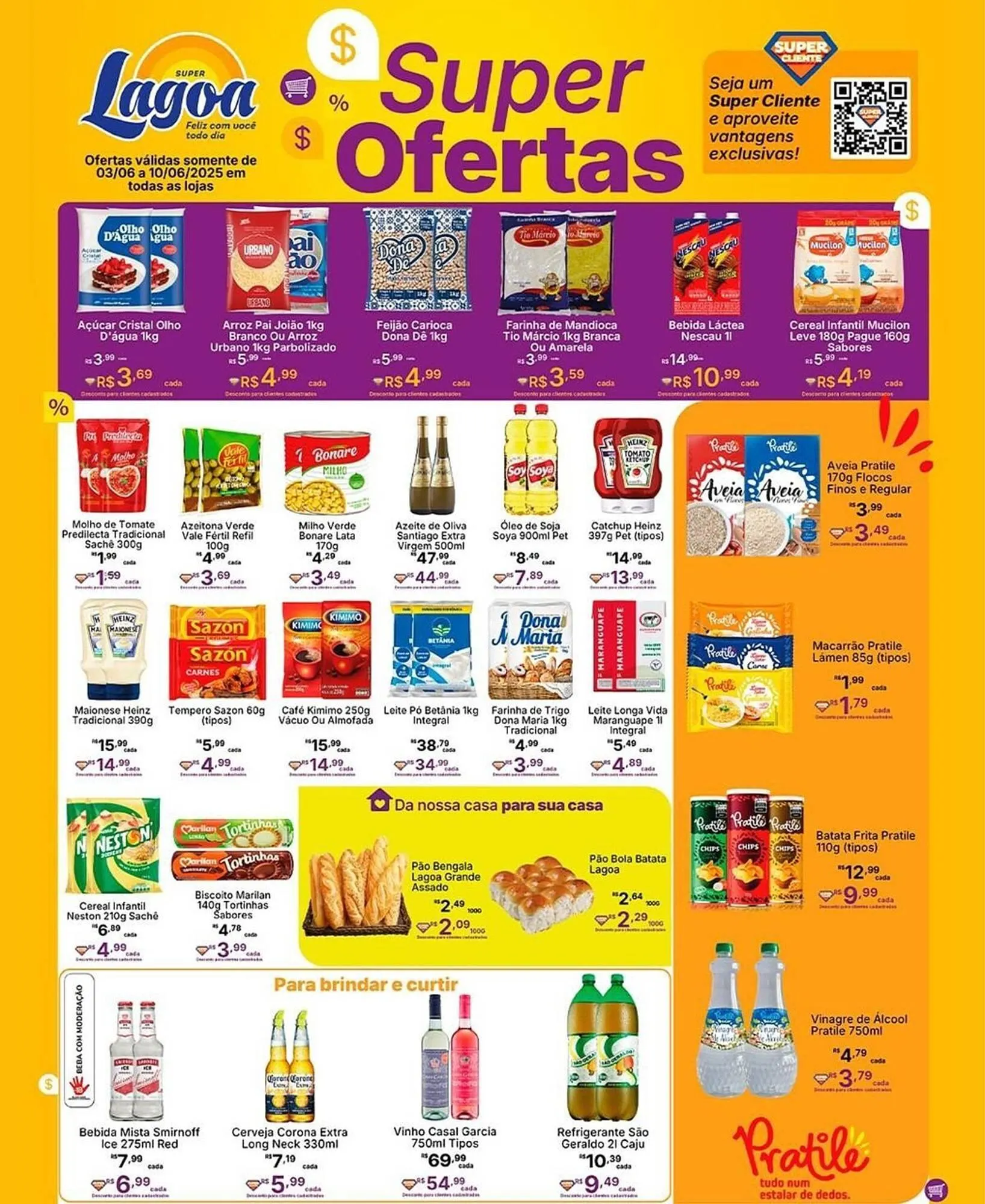 Encarte de Catálogo Super Lagoa 3 de junho até 10 de junho 2025 - Pagina 1