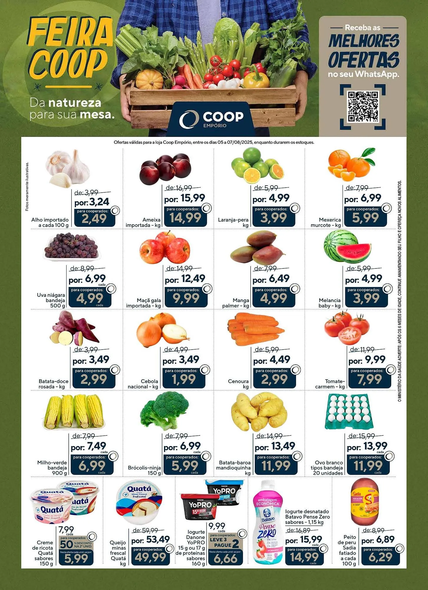 Encarte de Catálogo Coop 5 de agosto até 7 de agosto 2025 - Pagina 1