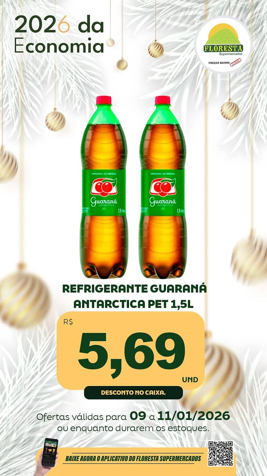 Encarte de Catálogo Floresta Supermercados 8 de janeiro até 10 de janeiro 2026 - Pagina 44