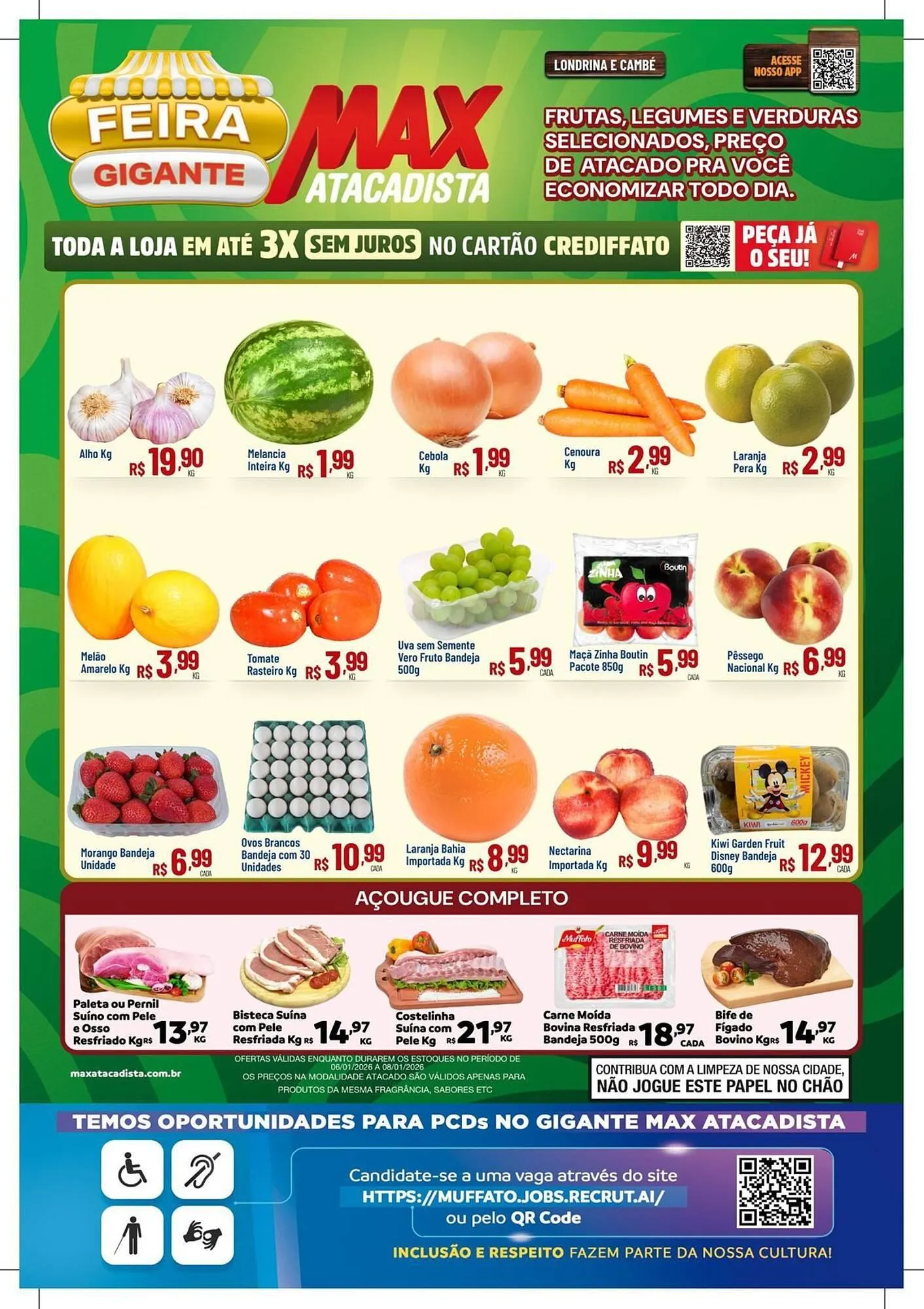 Encarte de Encarte Max Atacadista 6 de janeiro até 1 de agosto 2026 - Pagina 1