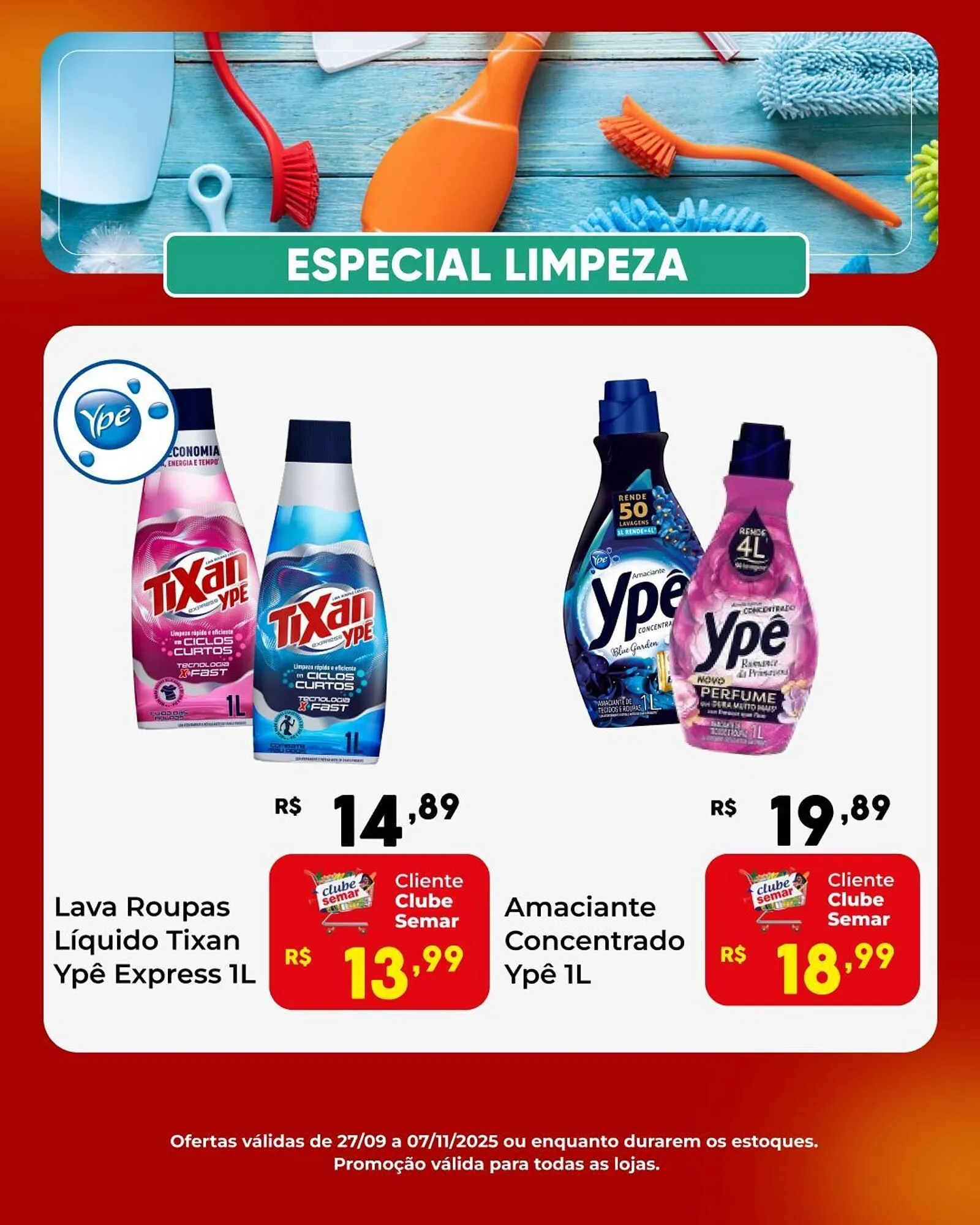 Encarte de Folheto Semar Supermercado 23 de outubro até 7 de novembro 2025 - Pagina 2