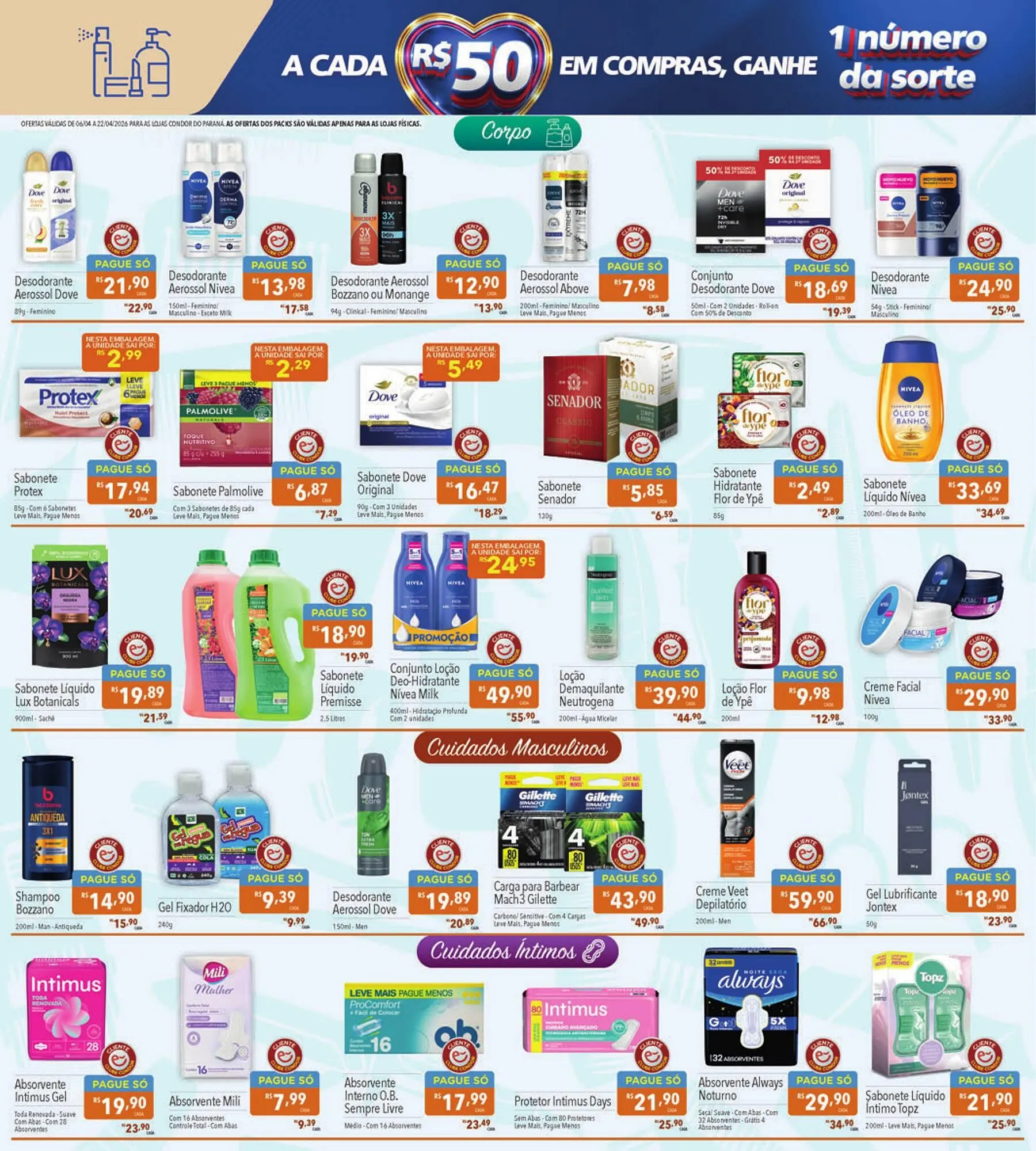 Encarte de Catálogo Supermercados Condor 6 de abril até 22 de abril 2026 - Pagina 21