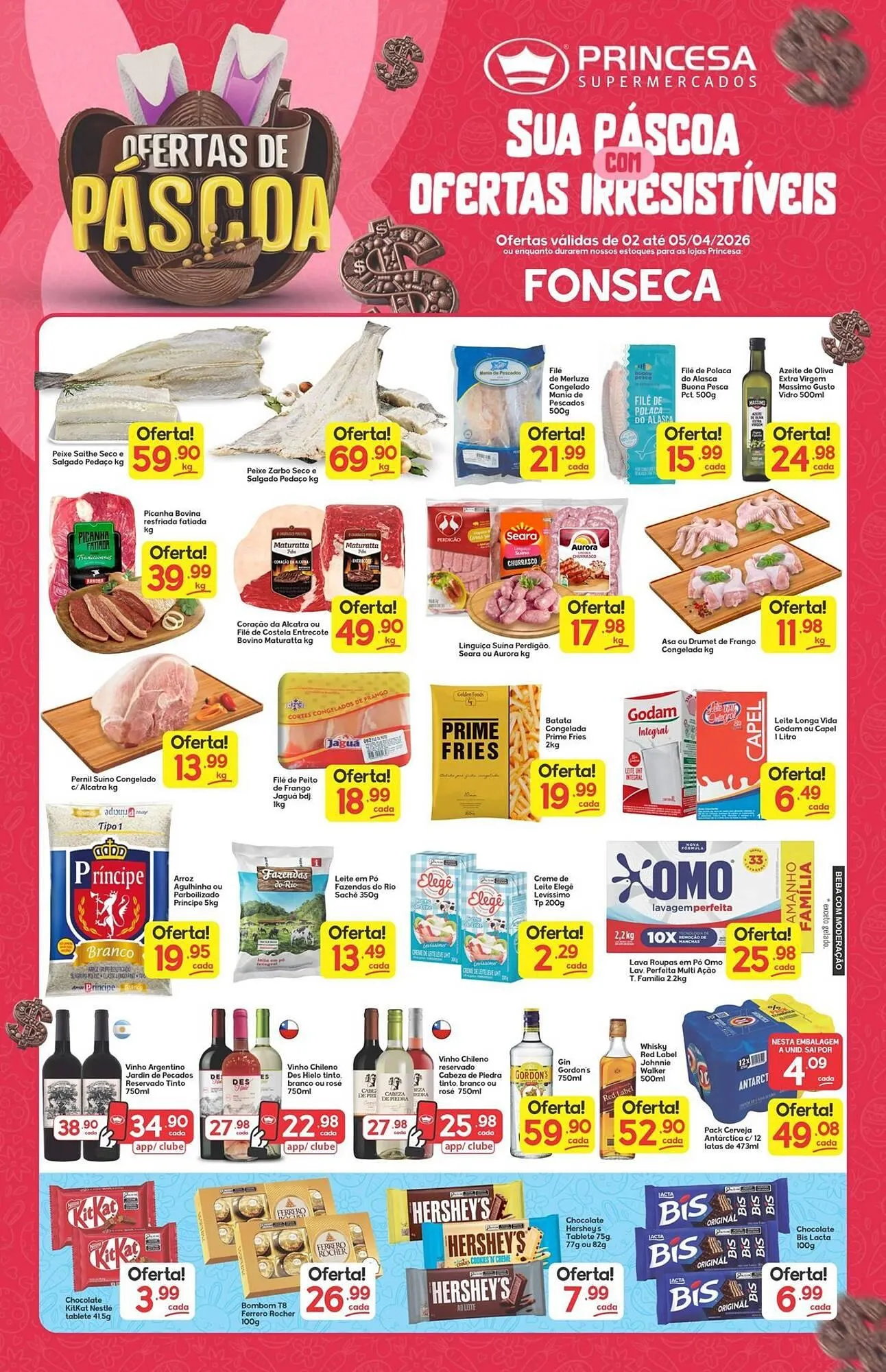 Encarte de Encarte Supermercados Princesa 2 de abril até 6 de abril 2026 - Pagina 1