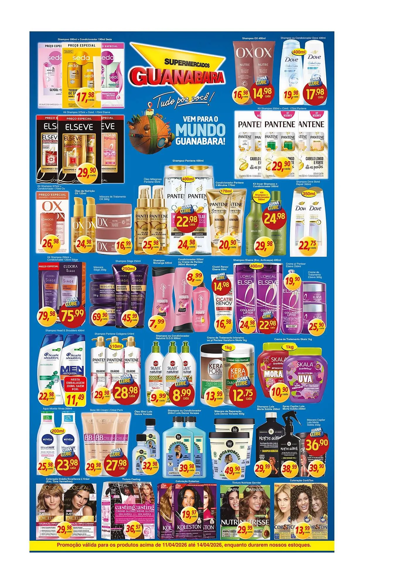 Encarte de Encarte Supermercados Guanabara 11 de abril até 14 de abril 2026 - Pagina 10