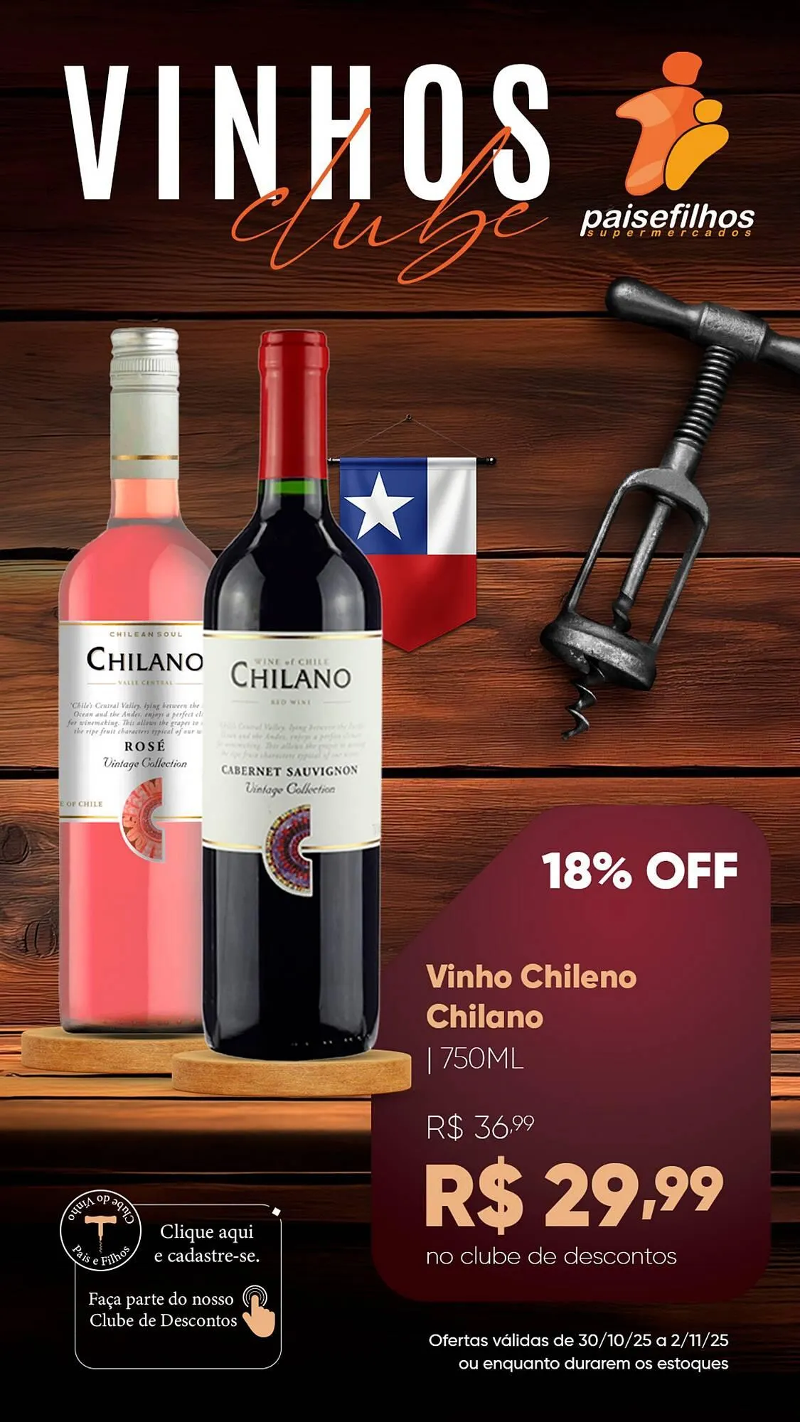 Encarte de Catálogo Pais e Filhos Supermercados 1 de novembro até 2 de novembro 2025 - Pagina 2