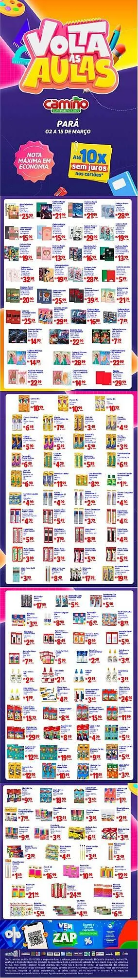 Encarte de Catálogo Camiño supermercados 6 de março até 15 de março 2026 - Pagina 1