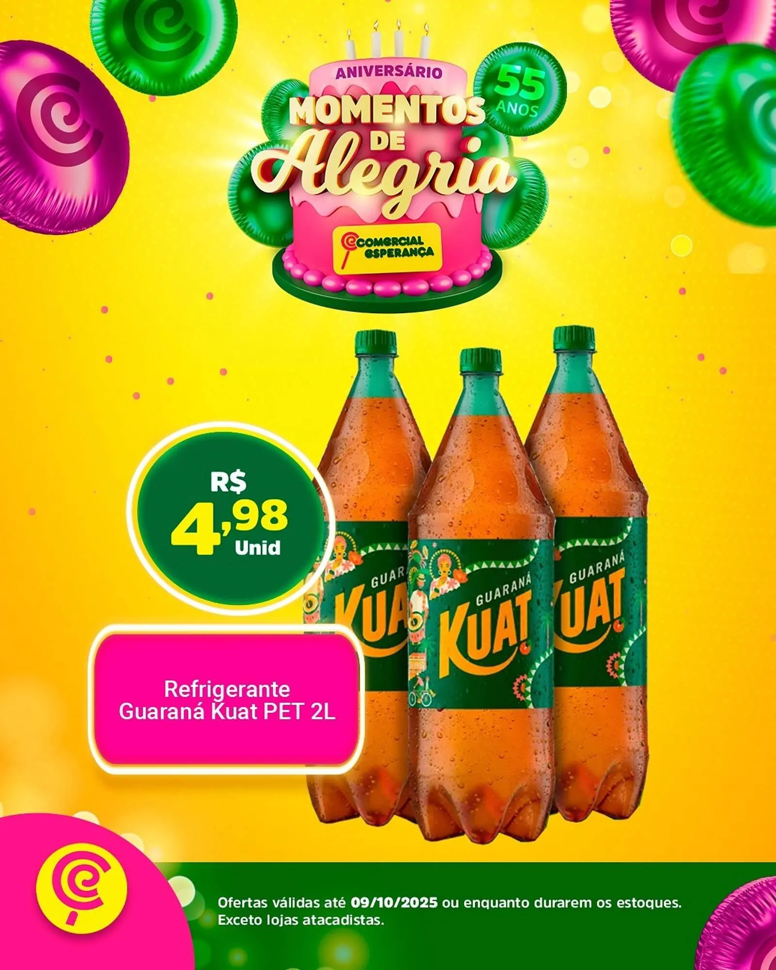 Encarte de Folheto Comercial Esperança 4 de outubro até 9 de outubro 2025 - Pagina 3