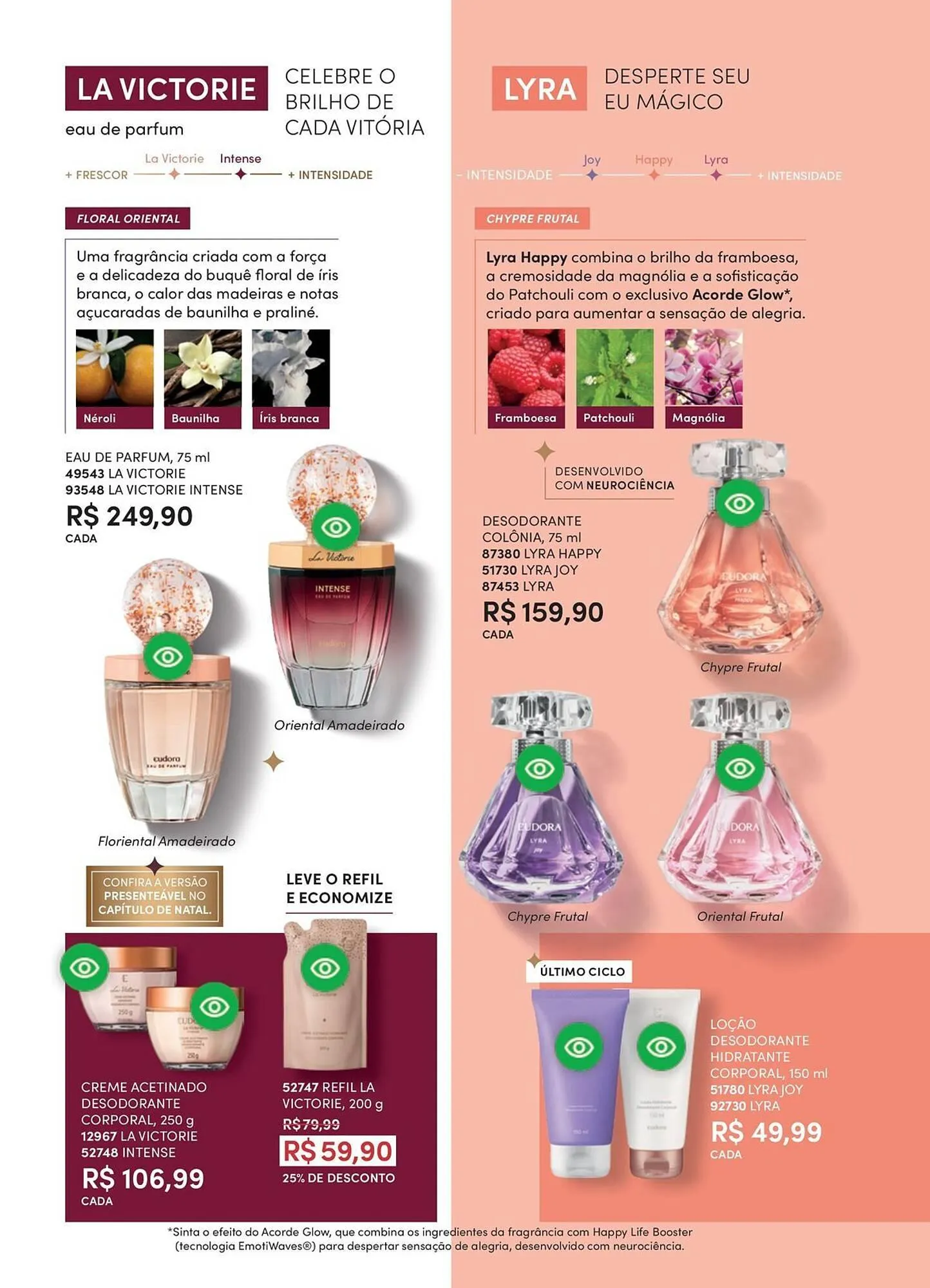 Encarte de Catálogo Eudora 27 de novembro até 27 de dezembro 2025 - Pagina 72