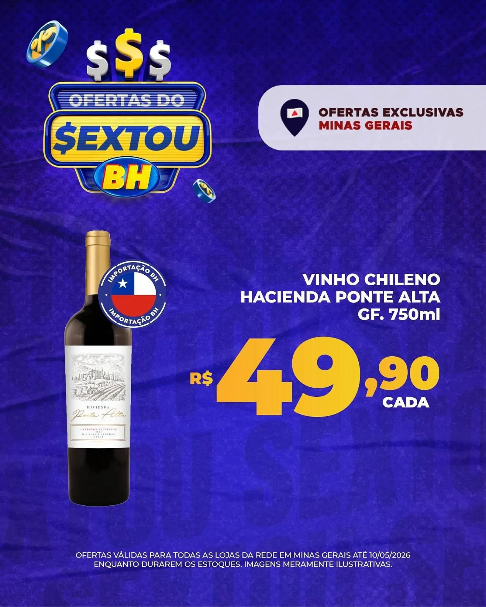 Encarte de Folheto Supermercados BH 8 de maio até 10 de maio 2026 - Pagina 3