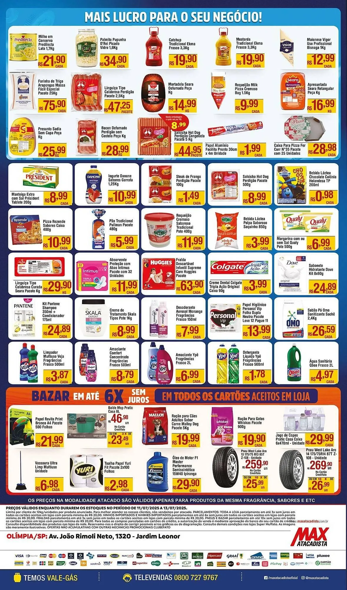 Encarte de Catálogo Max Atacadista 11 de julho até 13 de julho 2025 - Pagina 4