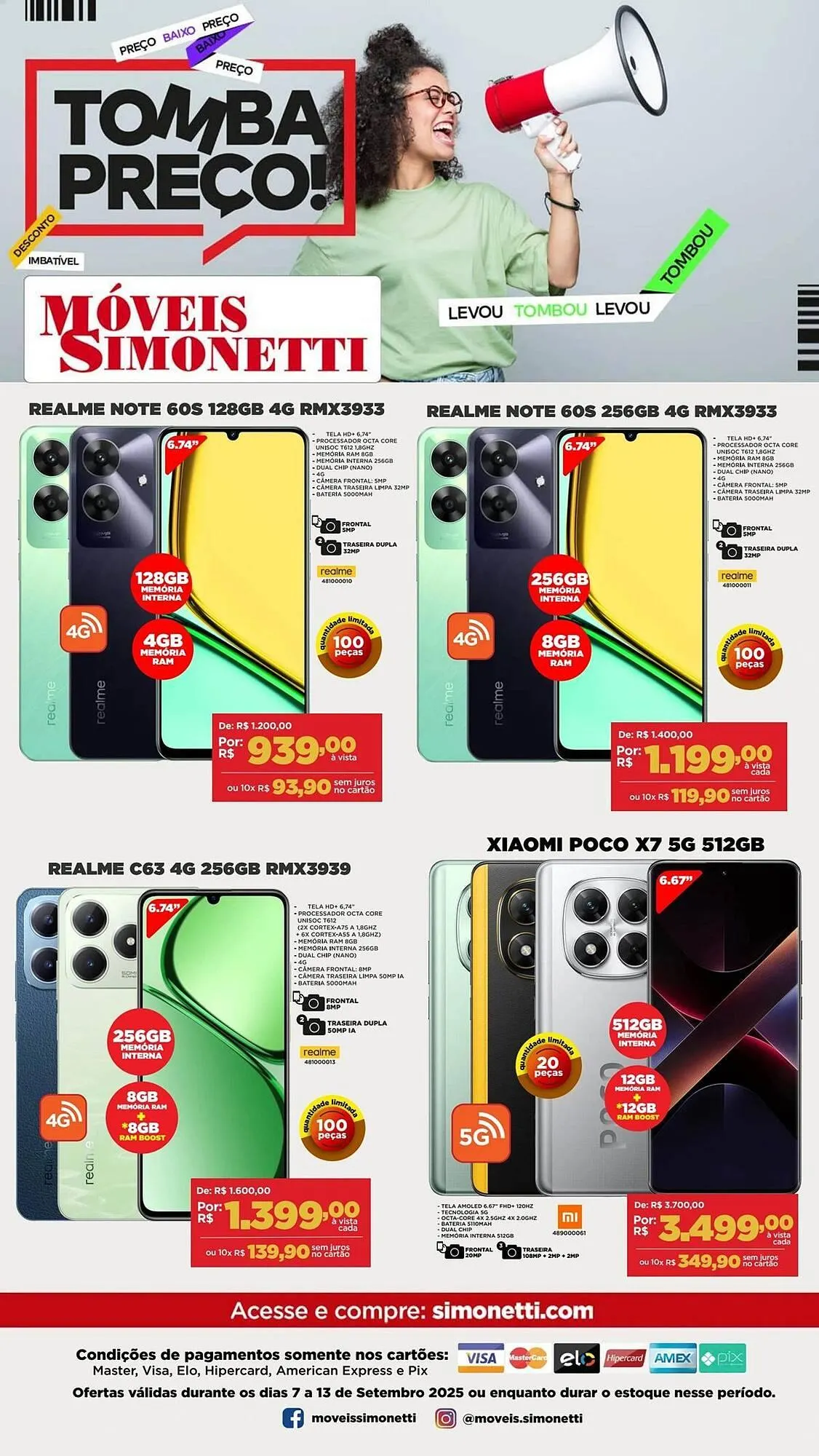 Encarte de Catálogo Móveis Simonetti 8 de setembro até 13 de setembro 2025 - Pagina 60