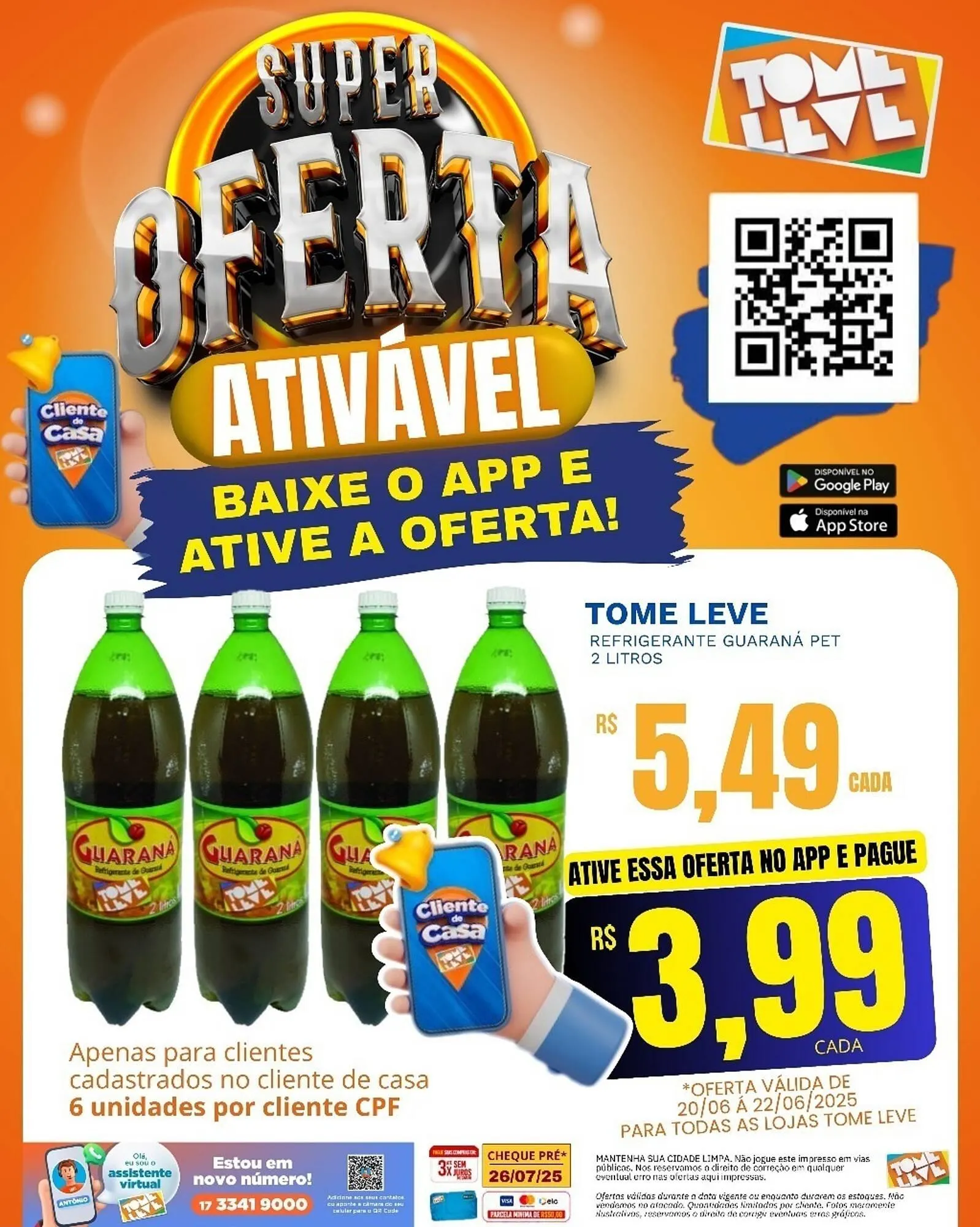 Encarte de Catálogo Tome Leve 21 de junho até 22 de junho 2025 - Pagina 2