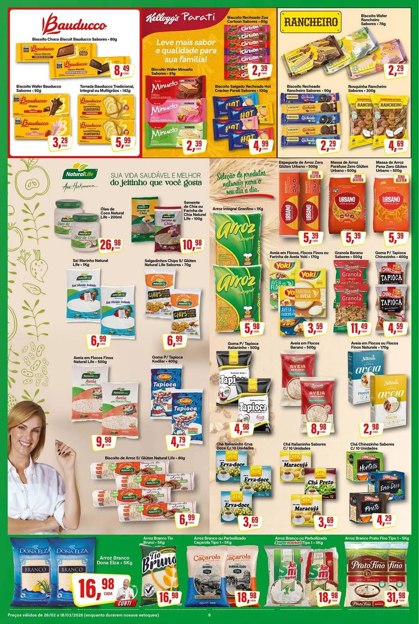 Encarte de Encarte Rede Supermarket 26 de fevereiro até 18 de março 2026 - Pagina 9