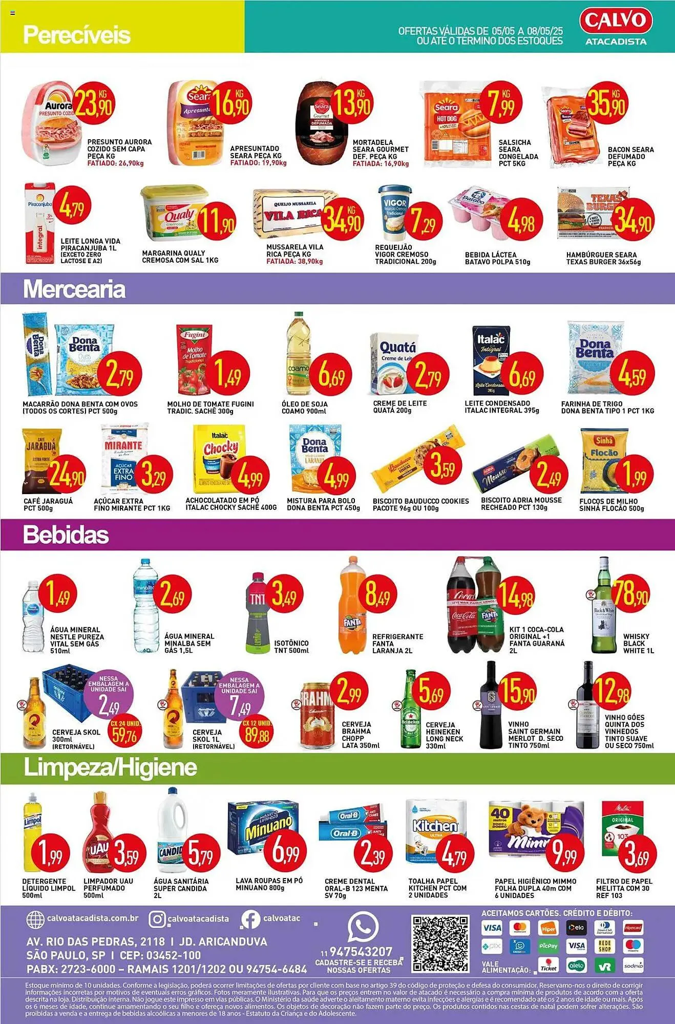 Encarte de Catálogo Calvo Atacadista 5 de maio até 8 de maio 2025 - Pagina 2