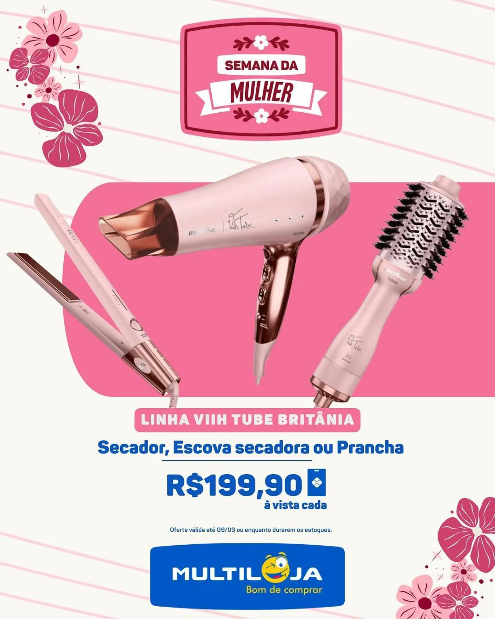 Encarte de Catálogo Multiloja 4 de março até 9 de março 2026 - Pagina 1
