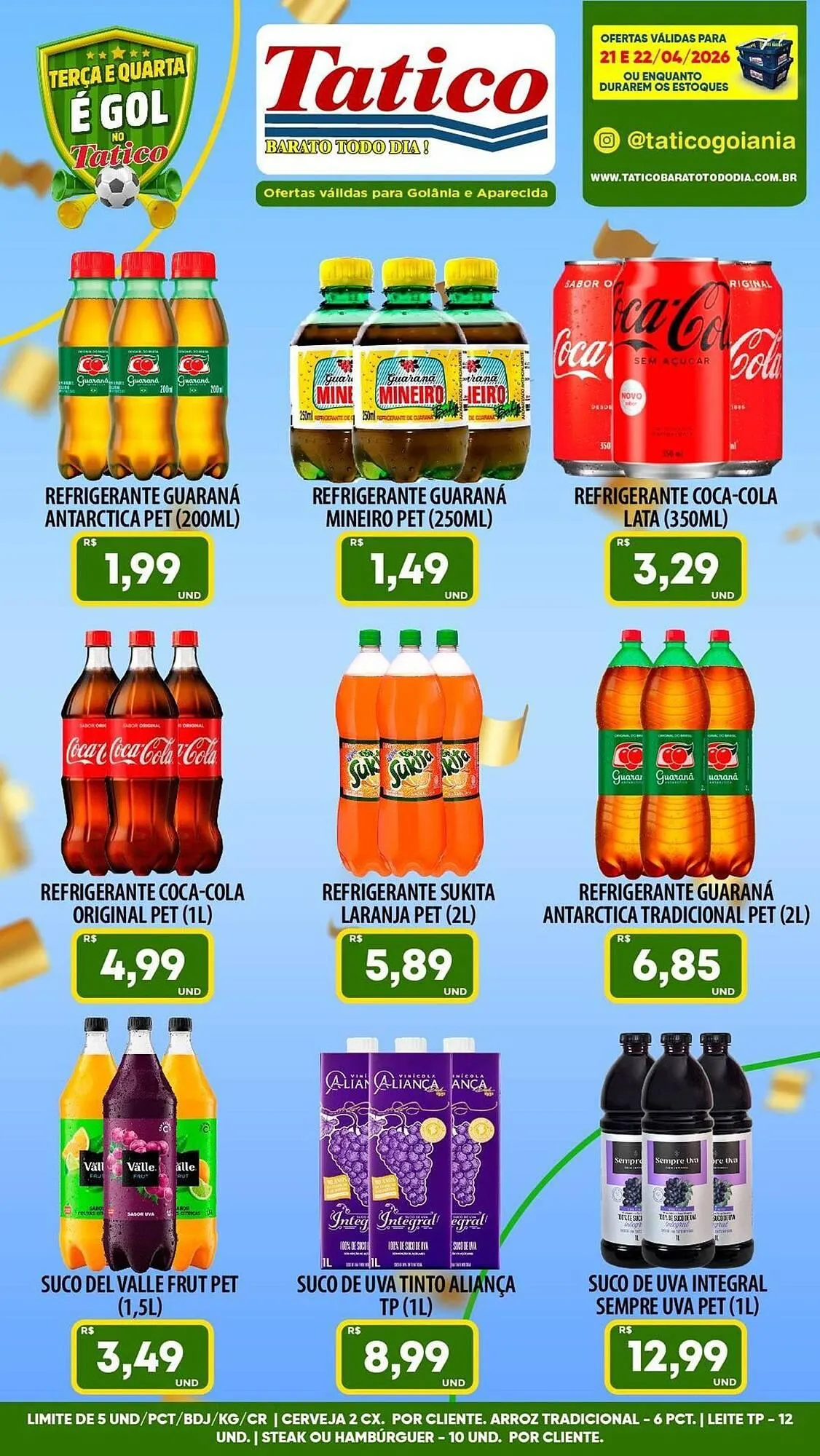 Encarte de Tabloide Tatico 21 de abril até 21 de abril 2026 - Pagina 49