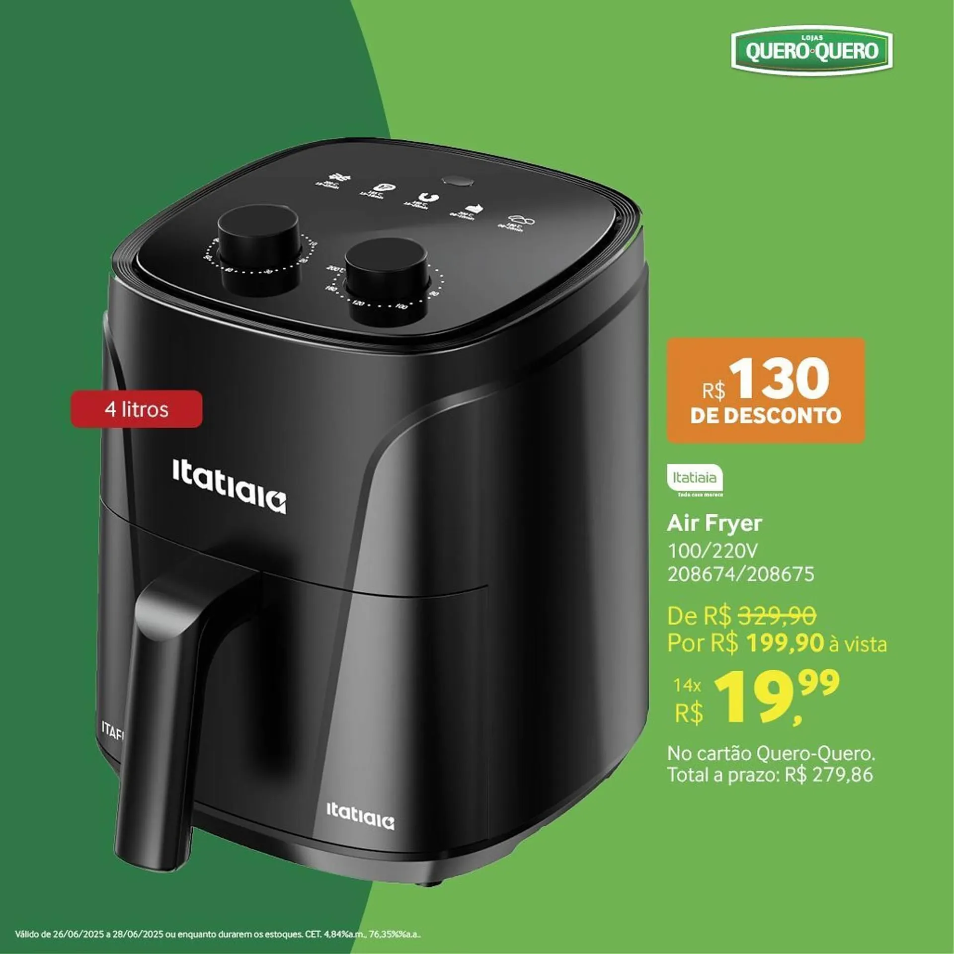 Encarte de Catálogo Quero Quero 26 de junho até 28 de junho 2025 - Pagina 1