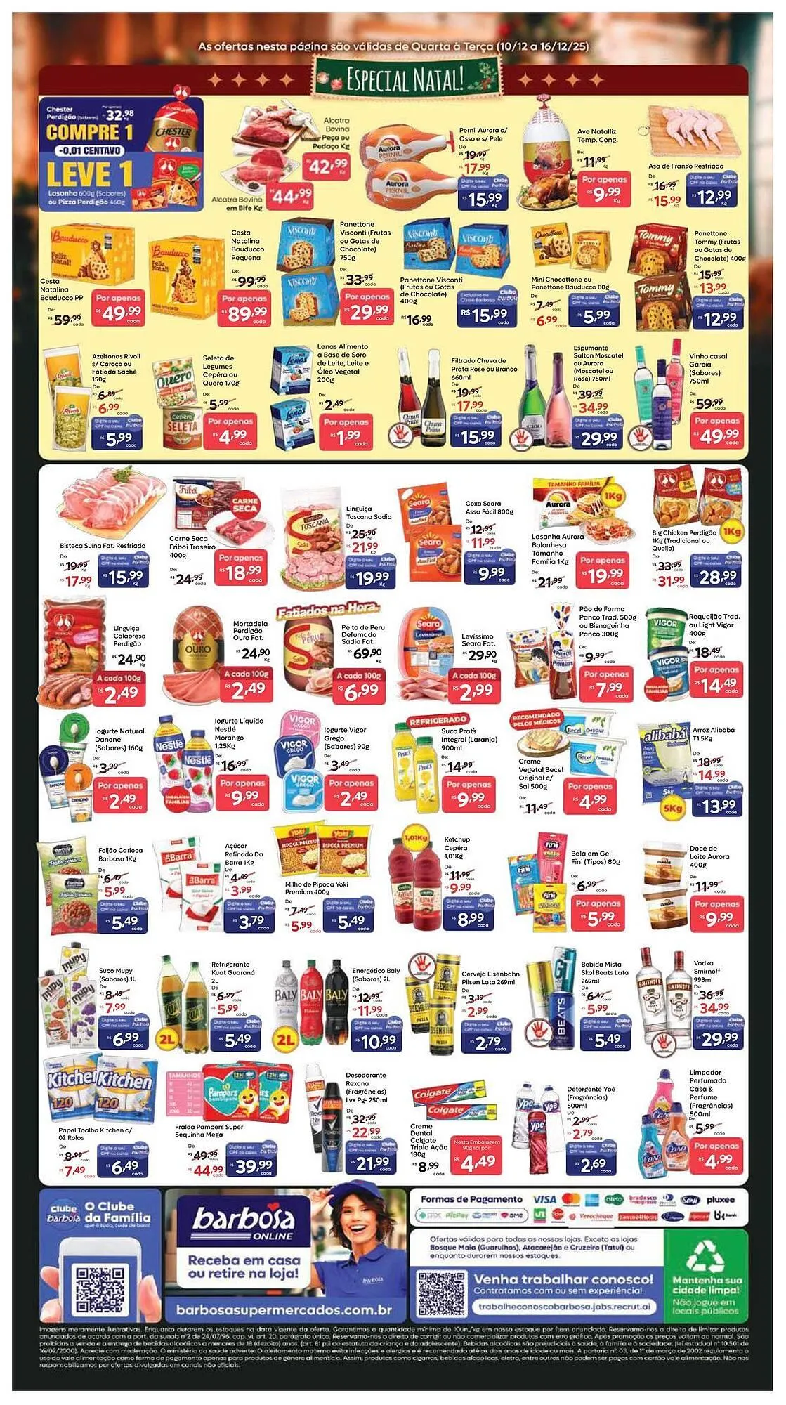 Encarte de Tabloide Barbosa Supermercados 12 de dezembro até 16 de dezembro 2025 - Pagina 2