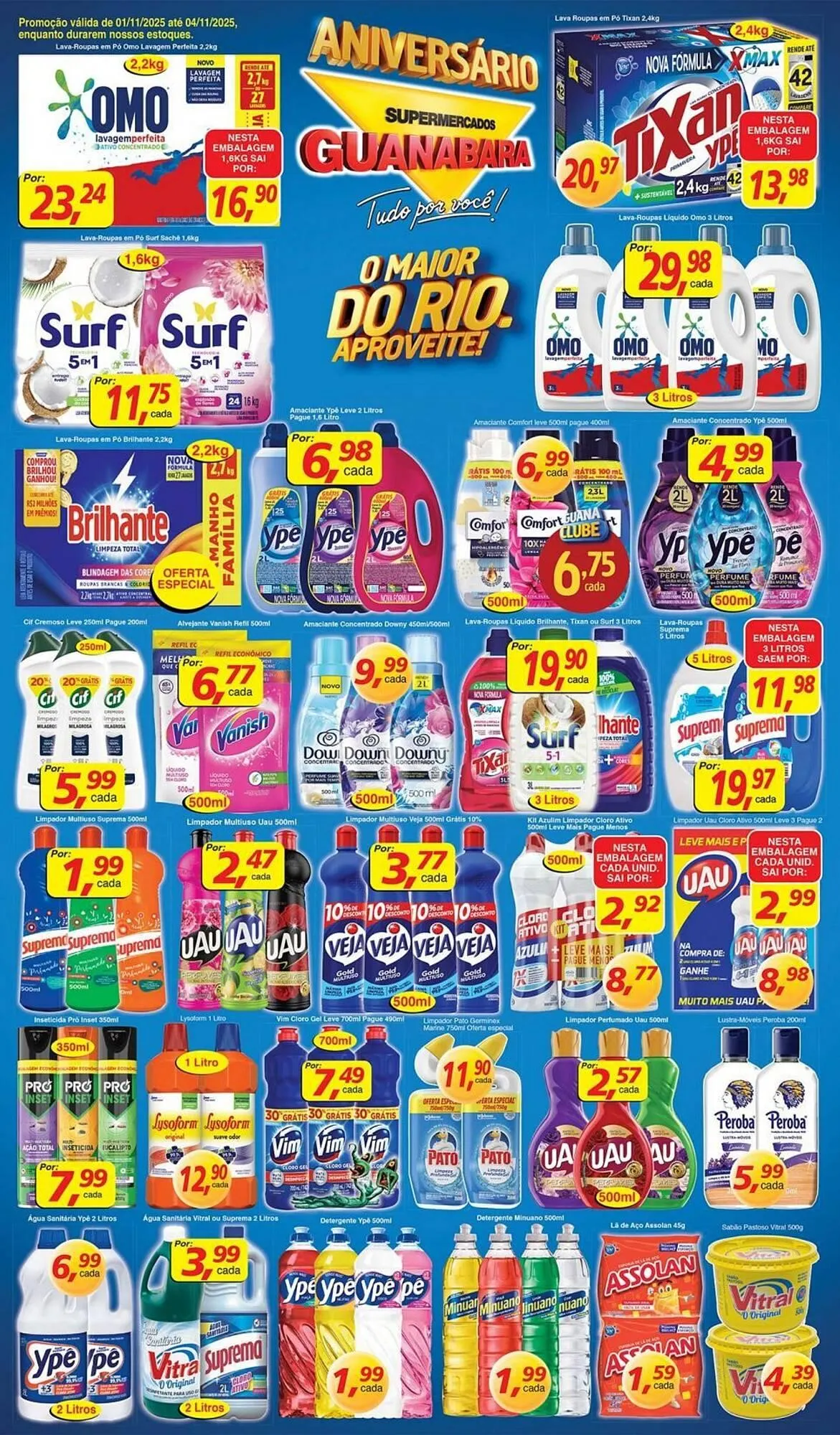 Encarte de Encarte Supermercados Guanabara 31 de outubro até 2 de novembro 2025 - Pagina 12