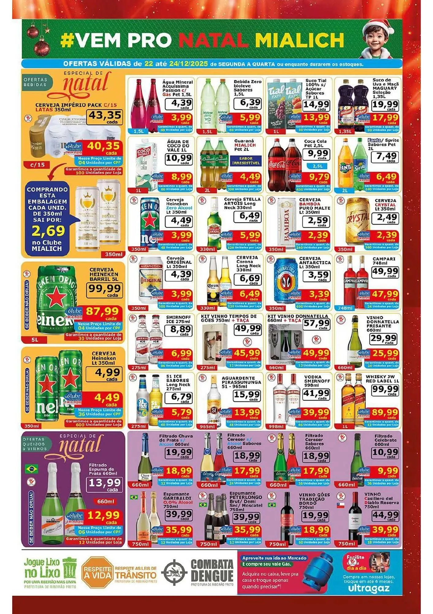Encarte de Catálogo Mialich Supermercados 22 de dezembro até 24 de dezembro 2025 - Pagina 3