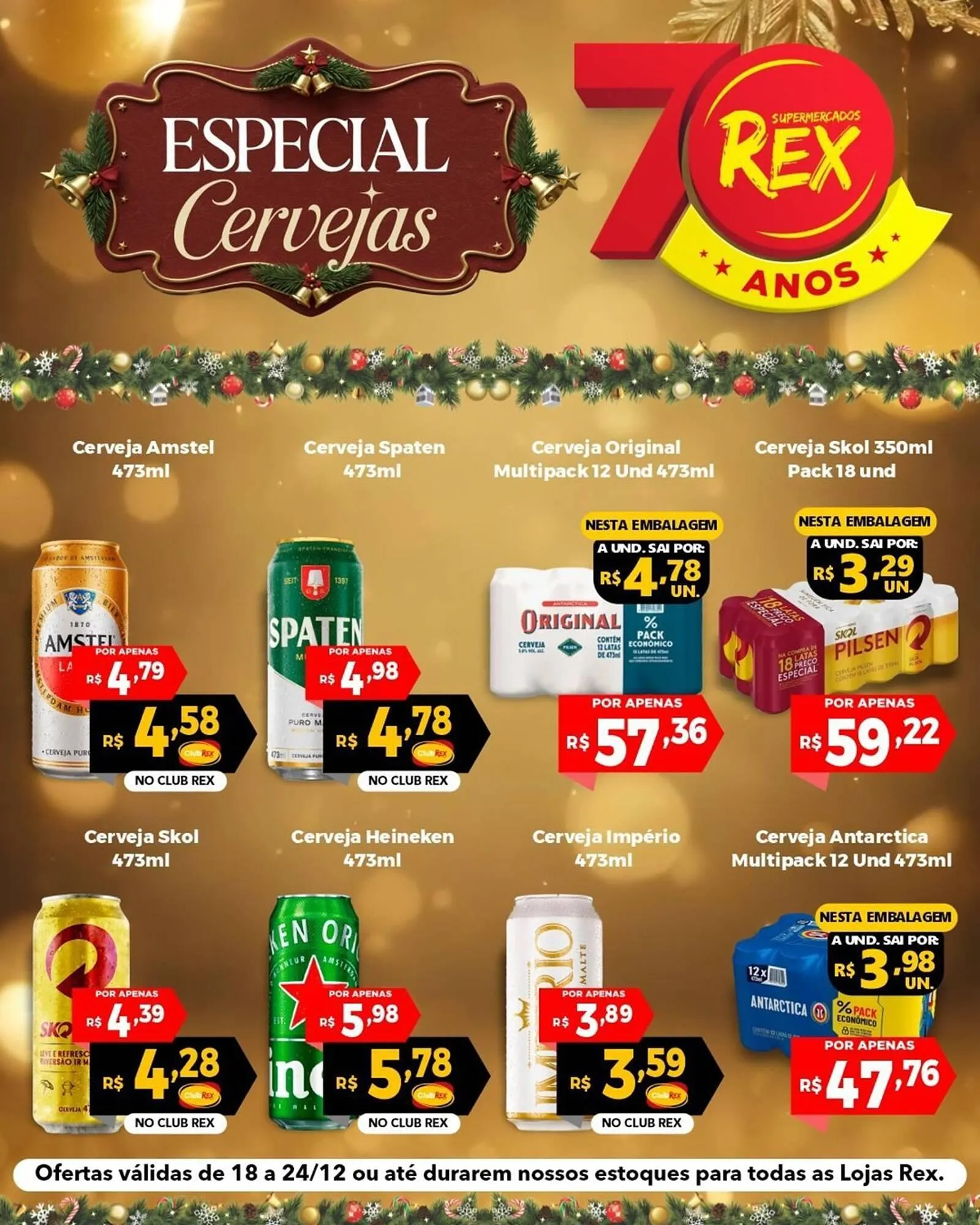 Encarte de Catálogo Supermercados Rex 19 de dezembro até 24 de dezembro 2025 - Pagina 7