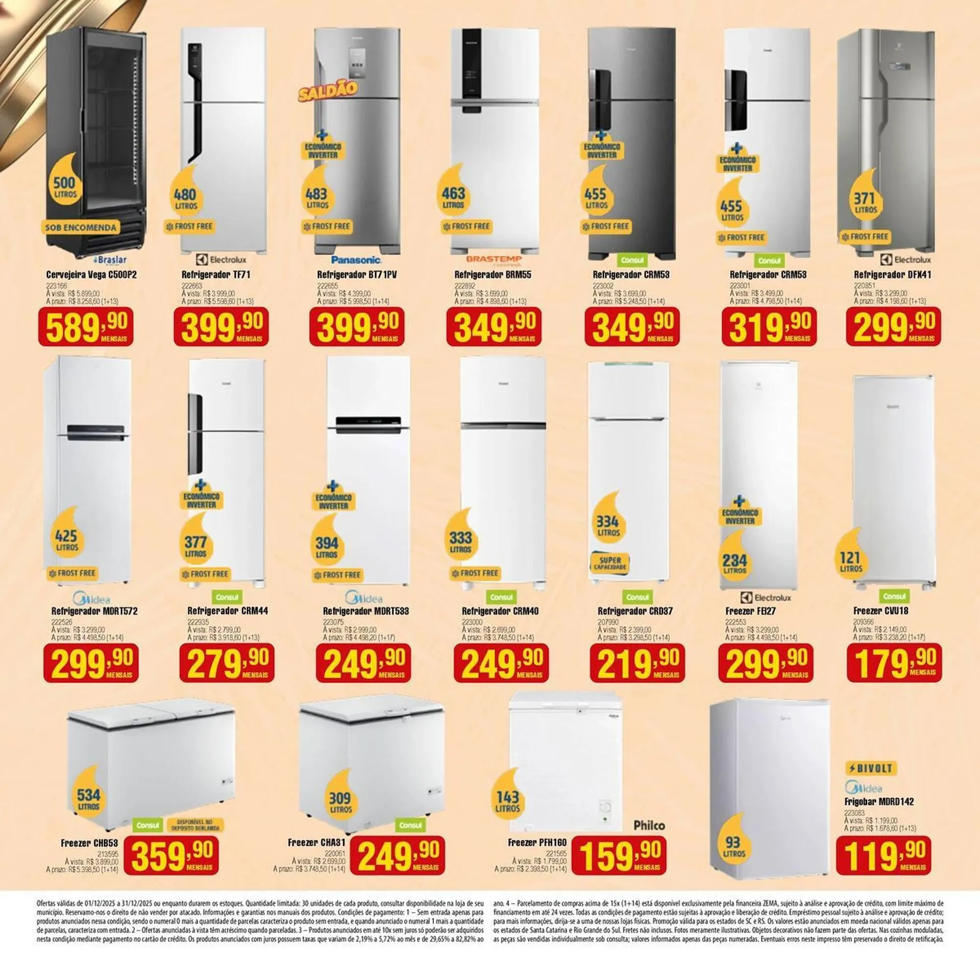 Encarte de Catálogo Berlanda 3 de dezembro até 31 de dezembro 2025 - Pagina 23