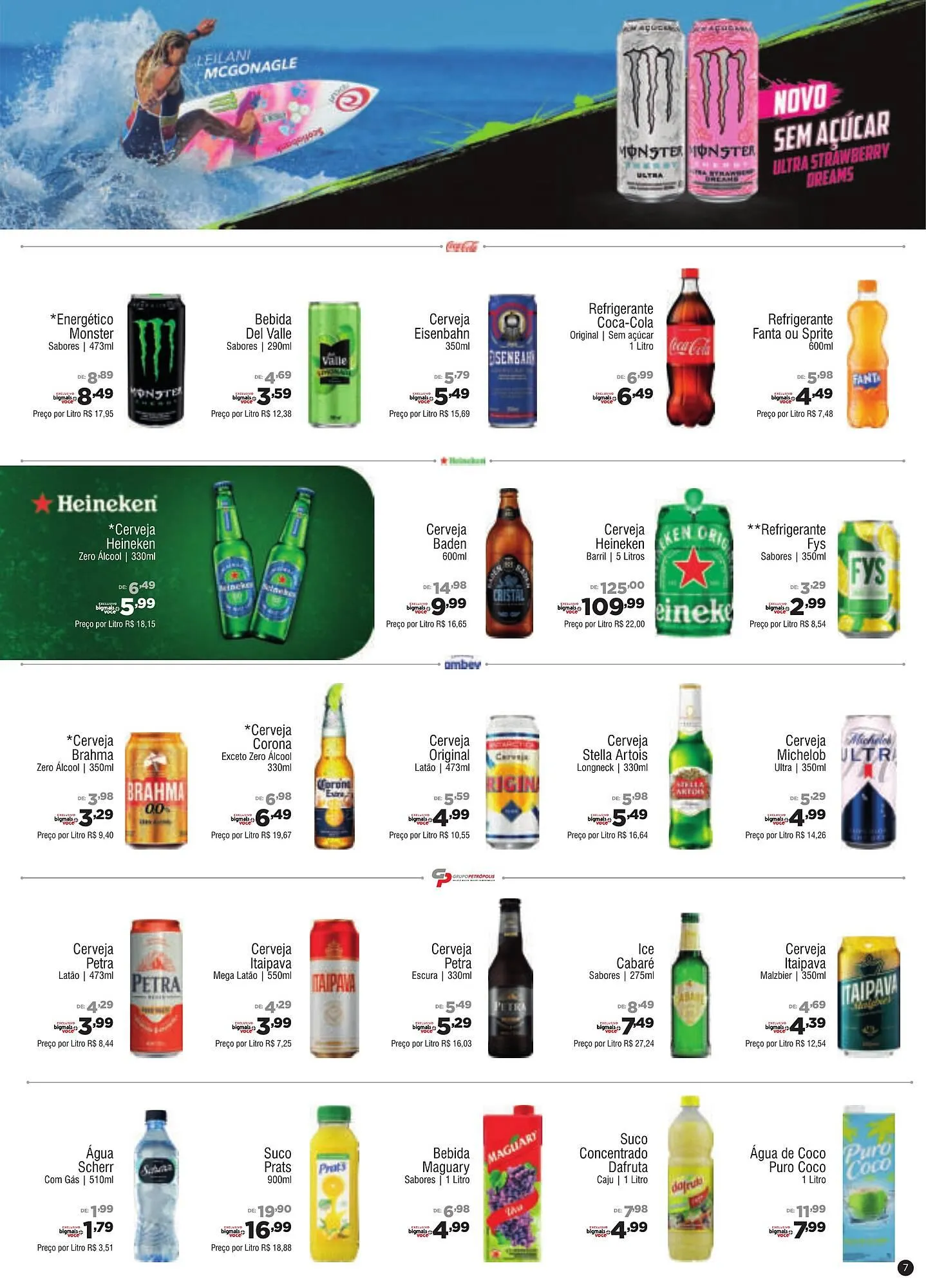 Encarte de Catálogo Big Mais Supermercados 7 de abril até 5 de maio 2026 - Pagina 7