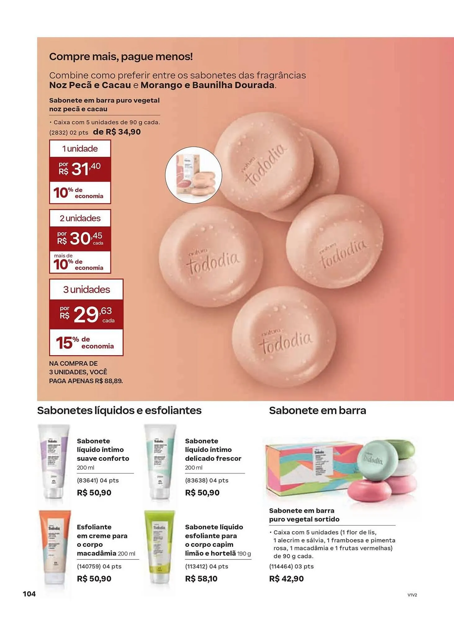 Encarte de Catálogo Natura 20 de fevereiro até 26 de março 2026 - Pagina 104